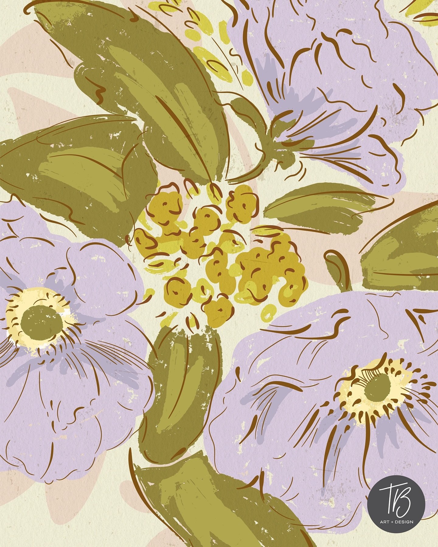 So this is a little different to my normal style&hellip; although in saying that I mostly feel like I&rsquo;m still trying to figure out what that is&hellip; 

But I like that this is a little looser and more textured&hellip; all made in illustrator 