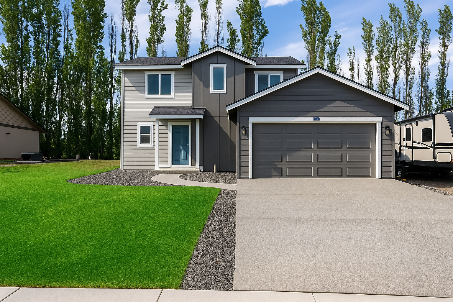 Sold home in Chinook Winds by Gallardo Homes, the Ponderosa, sold by The Maxey Home Team