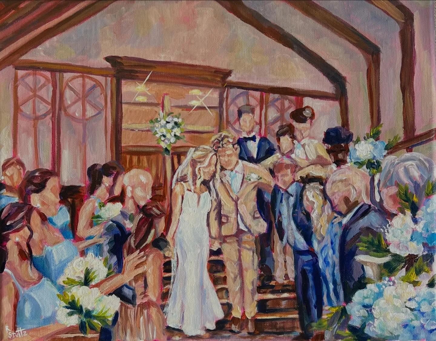 The Williamses | 11x14 commission 

The giveaway winner&rsquo;s finished painting! It&rsquo;s been a long time coming as I started this piece in November✨. I was touched painting this sweet moment of prayer. Marriage is a sacred, holy covenant made b