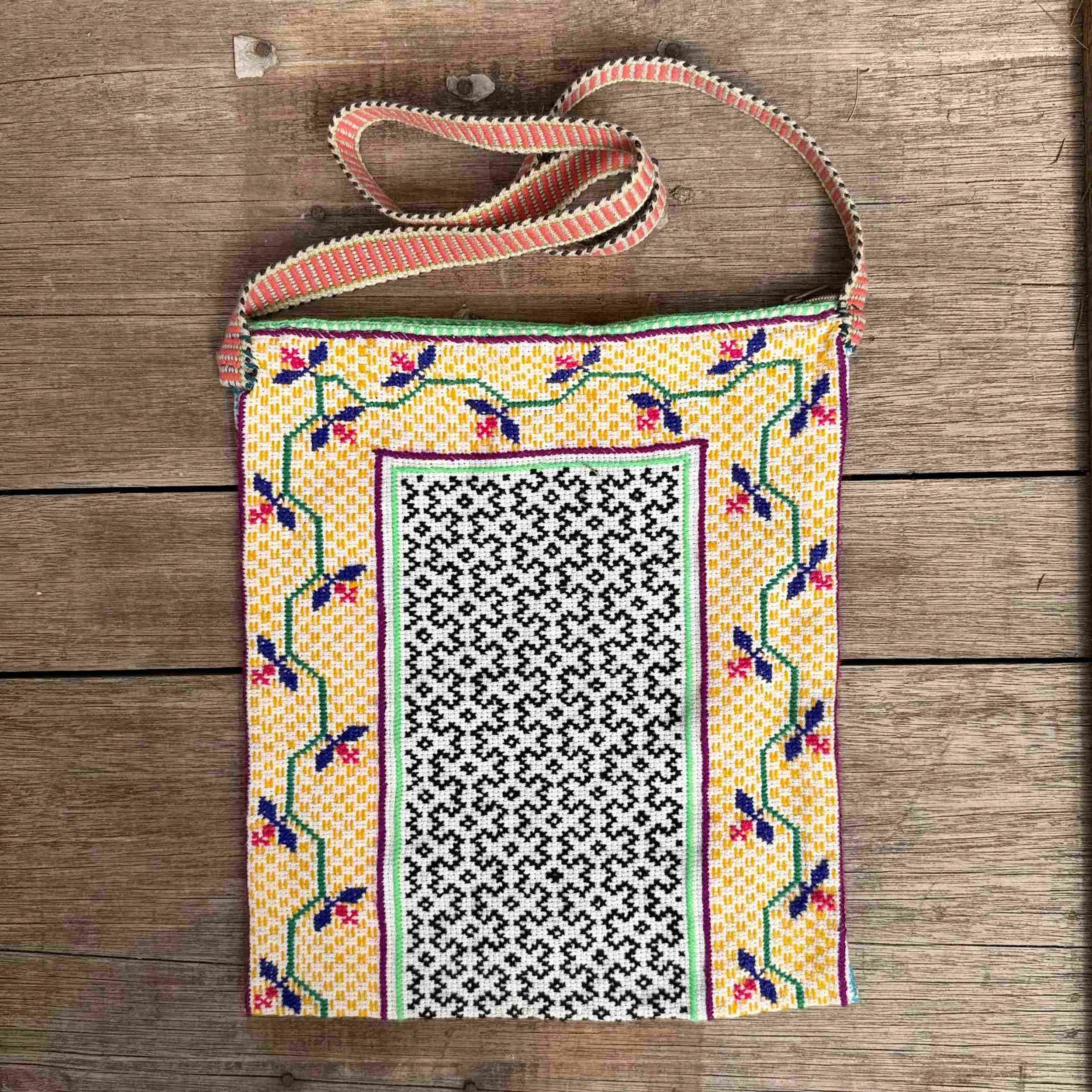 #1 Peruvian Embroidered Crossbody Bag