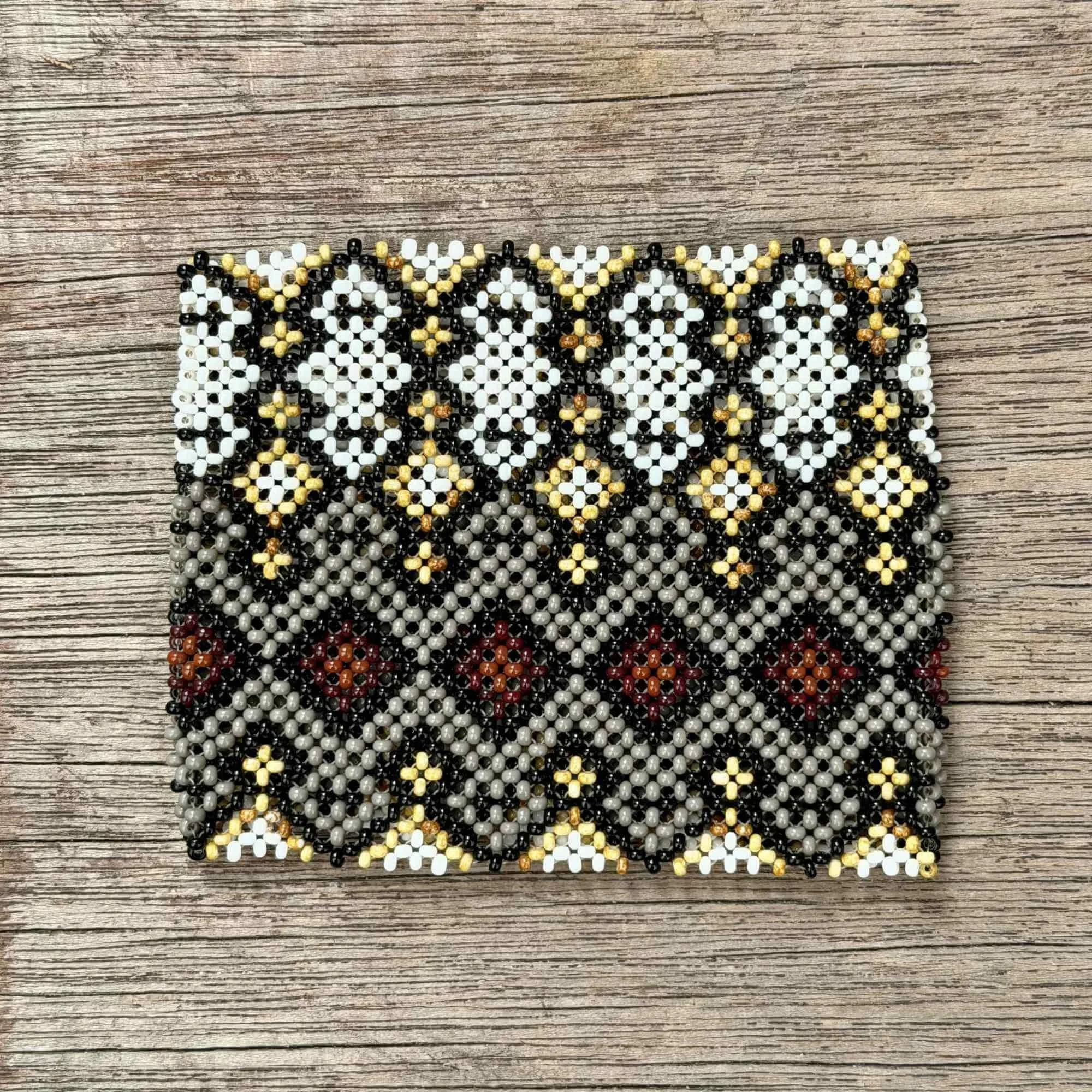 Huni Kuin Beaded Cuff Star Medicine