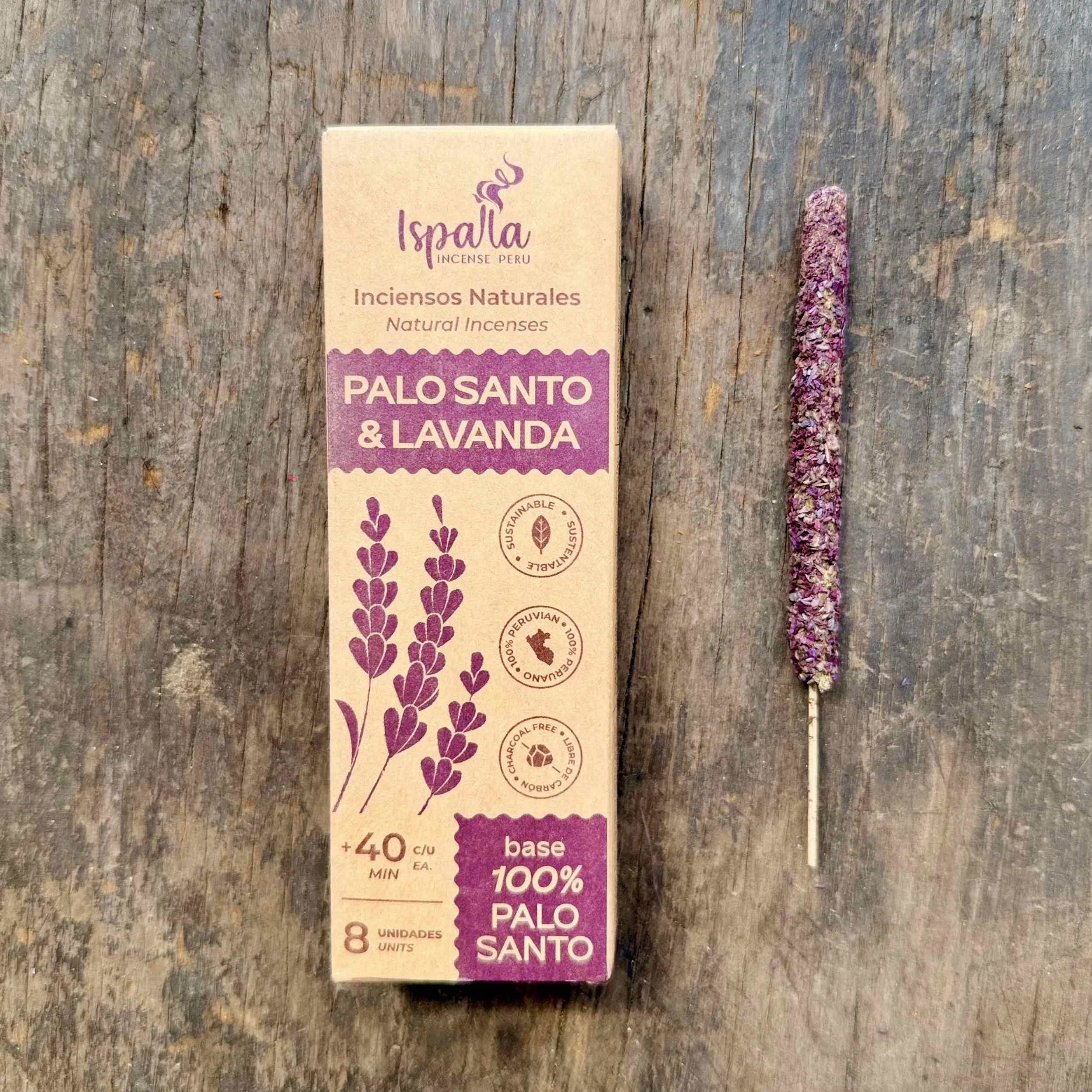 Ispalla Palo Santo & Lavender Incense