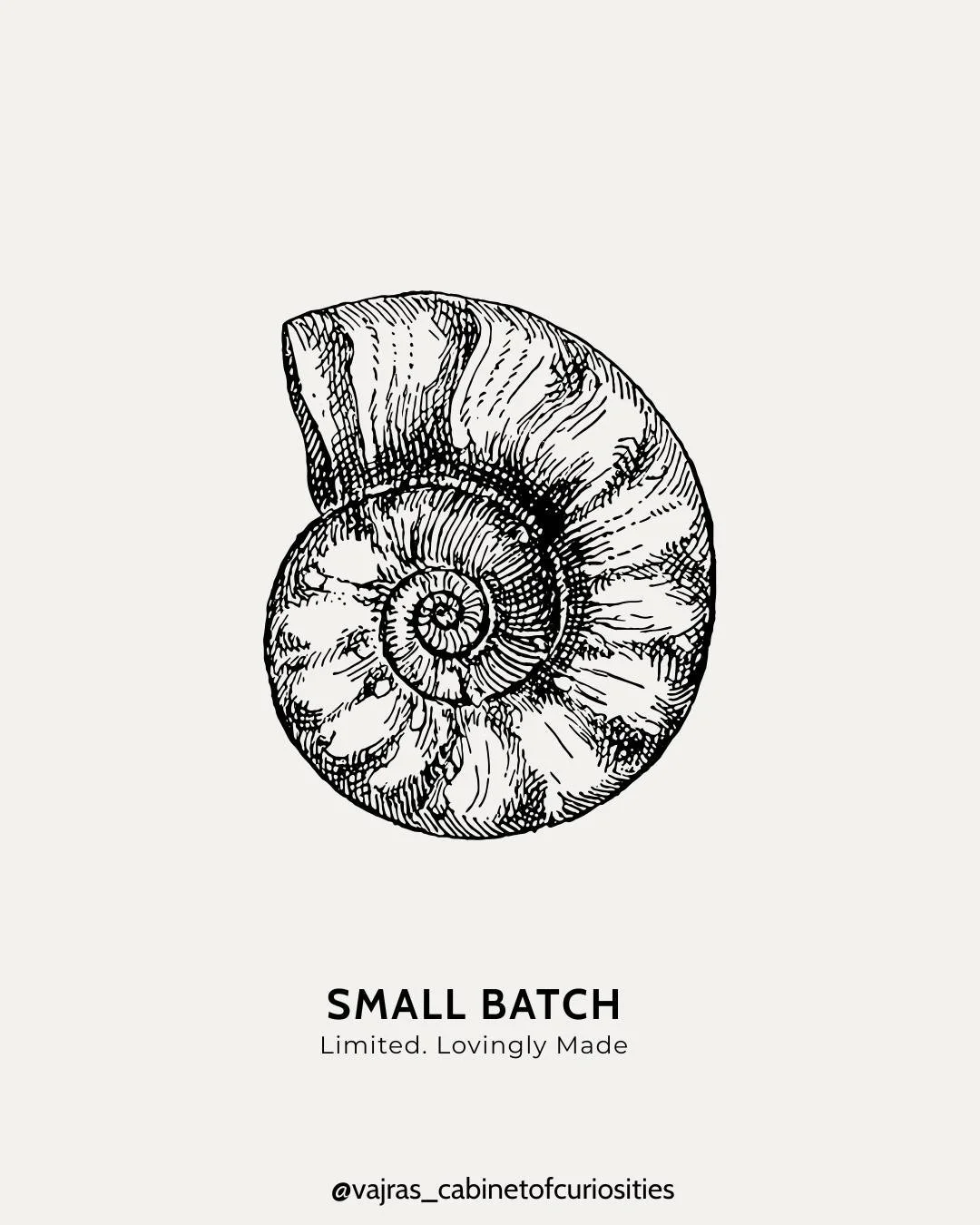 Four things. Every single time. 🌿

Before anything makes it into the Cabinet, it has to pass four questions:

Is it inspired by nature?
Is it ethically sourced?
Is it truly unique?
Is it small batch?

If it doesn't pass all four it doesn't come in. 