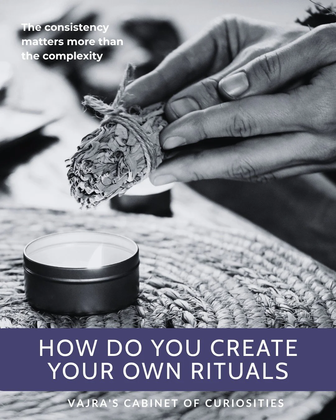 Why do rituals work &mdash; and do they need to be ancient to matter? 
A ritual is any repeated action performed with intention. The repetition is what gives it power &mdash; the same sequence, in the same order, creating a signal to the nervous syst