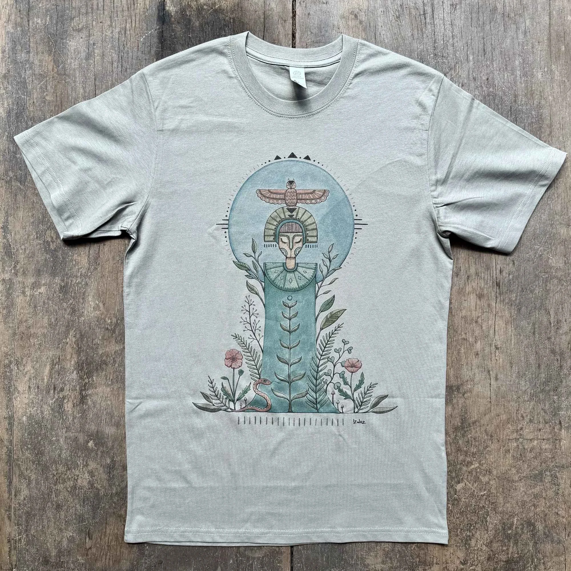Garden Guardian Organic T-Shirt Eucalyptus