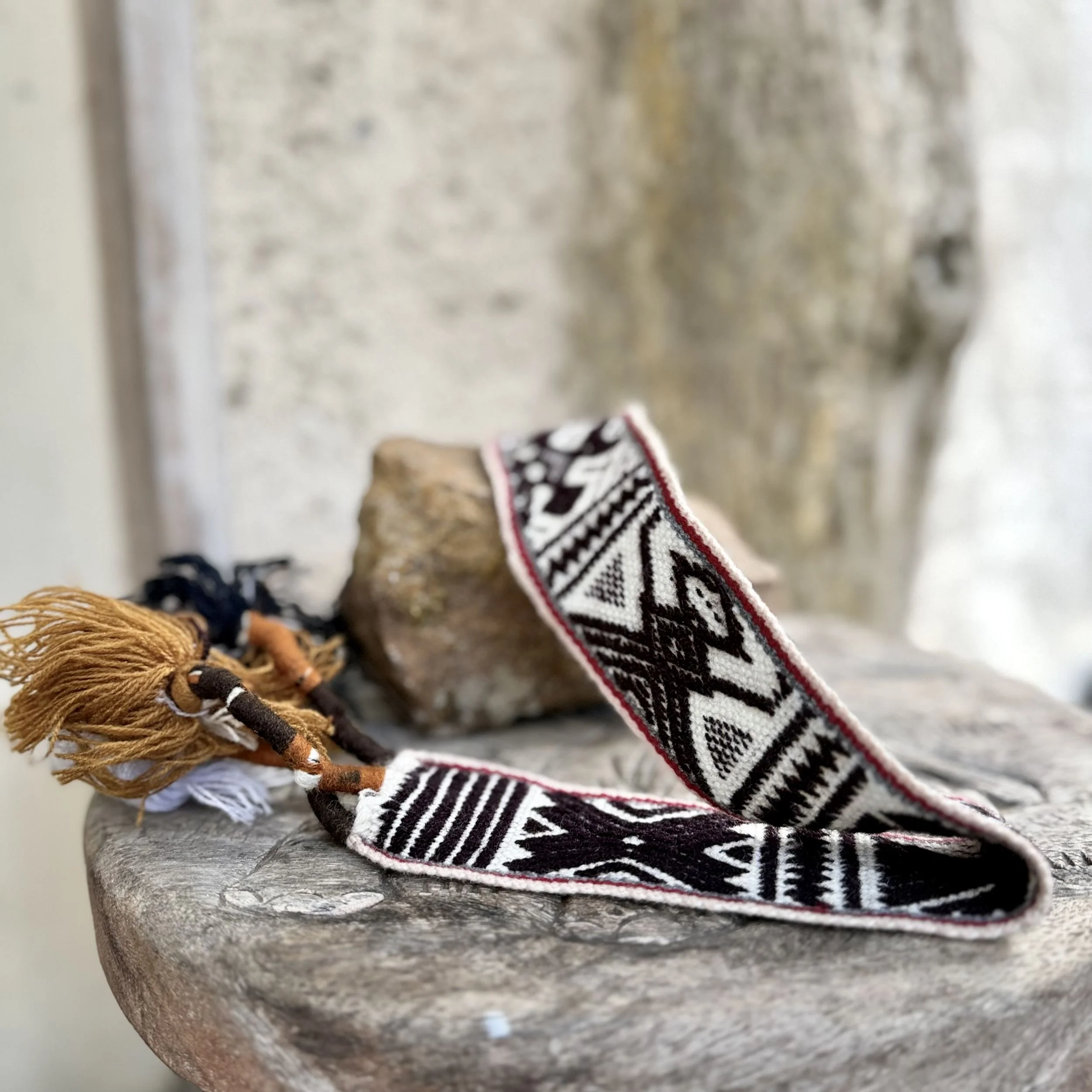 Handcrafted Peruvian Hat Band #1