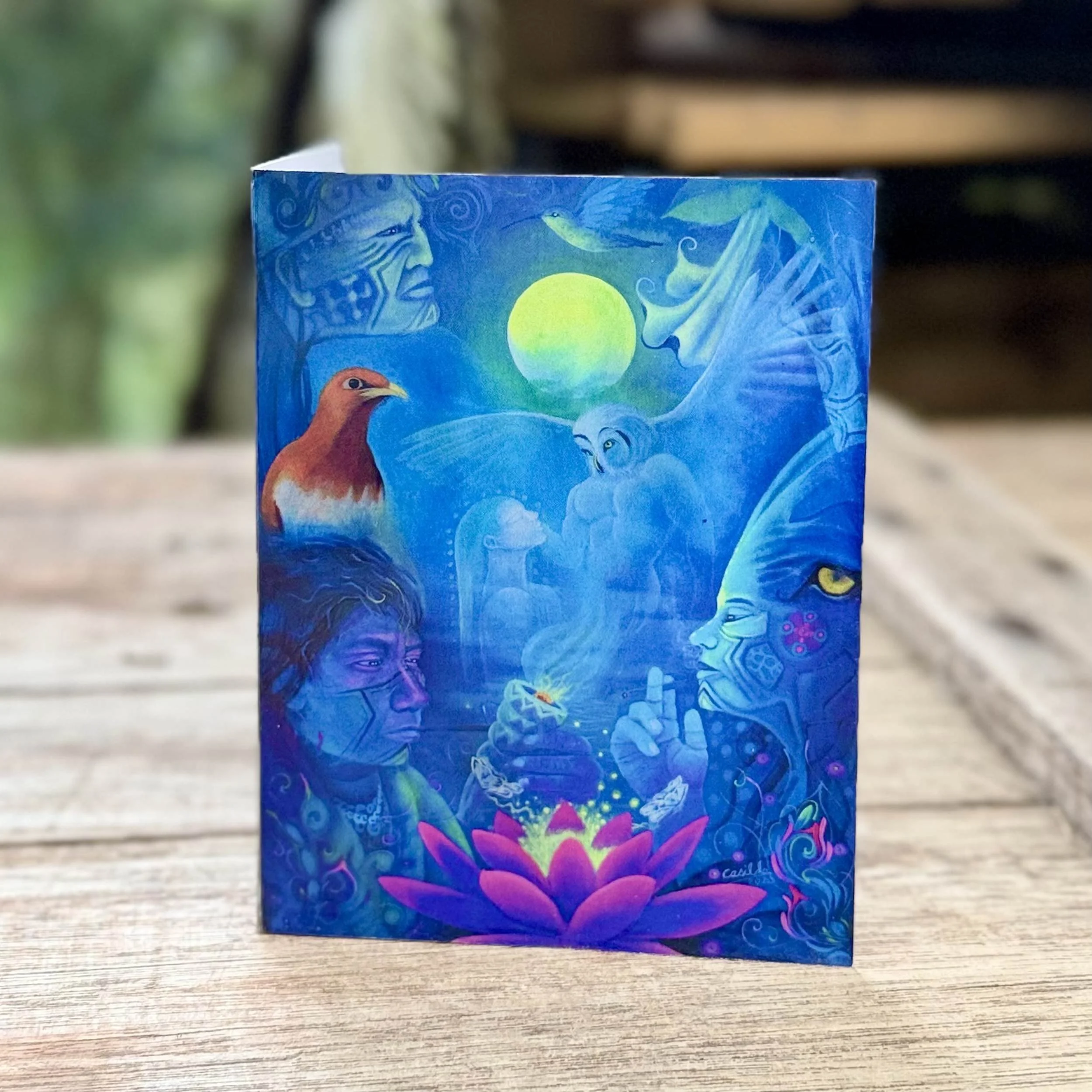 Moonlit Visions Card