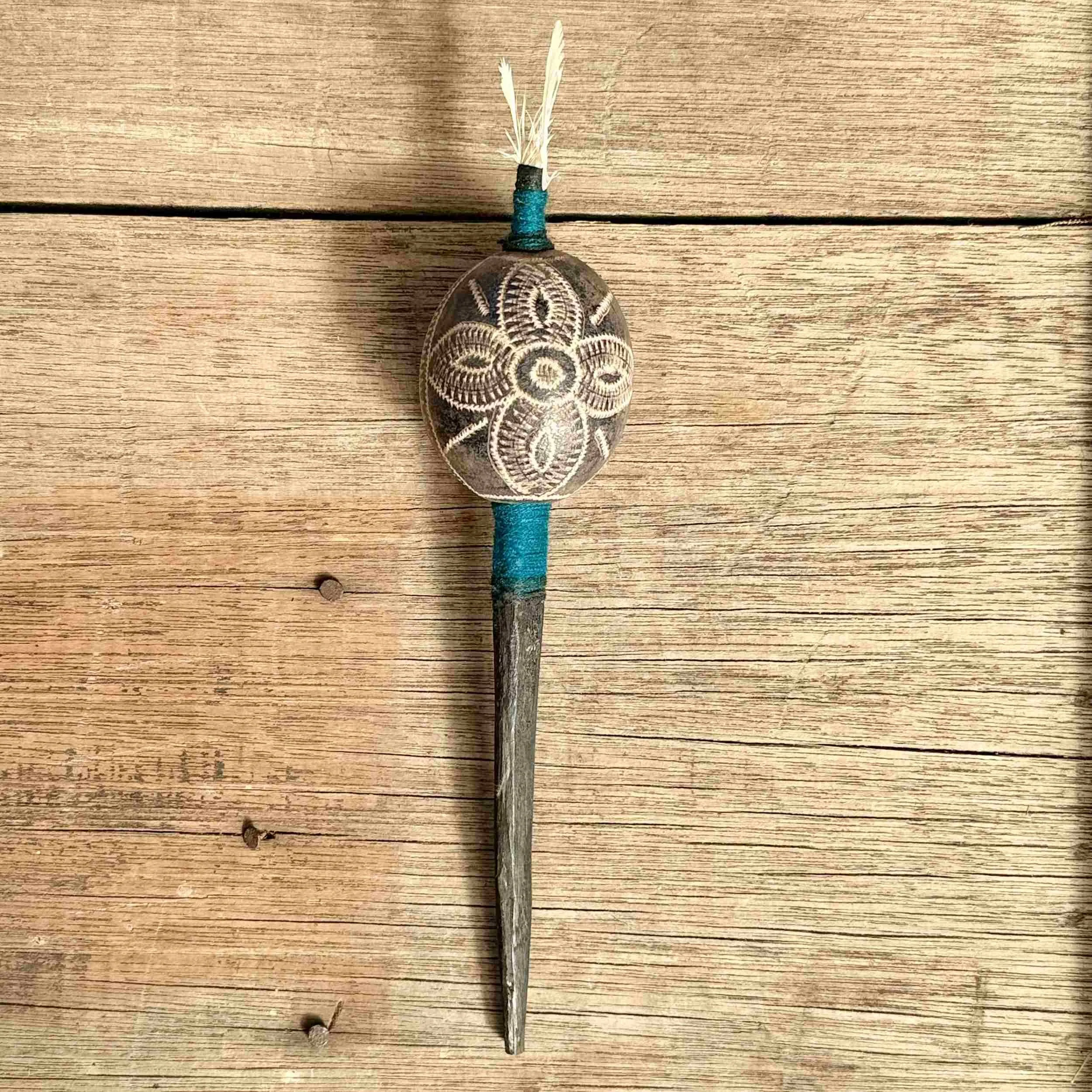 vajras-handmade-peruvian-gourd-rattle-floral-teal.jpg