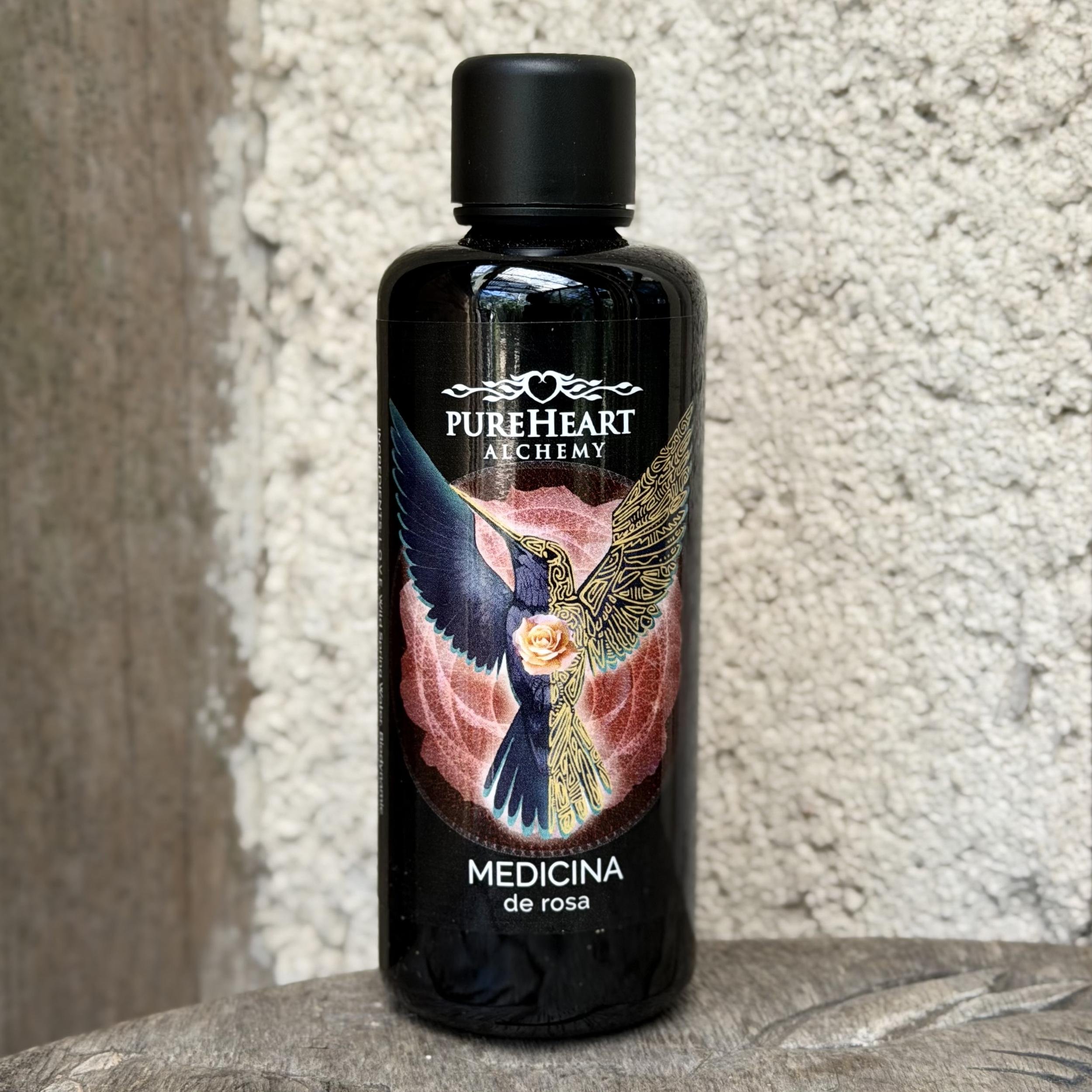 Medicina de rosa -Ritual Spirit Cleanser-  PureHeart Alchemy