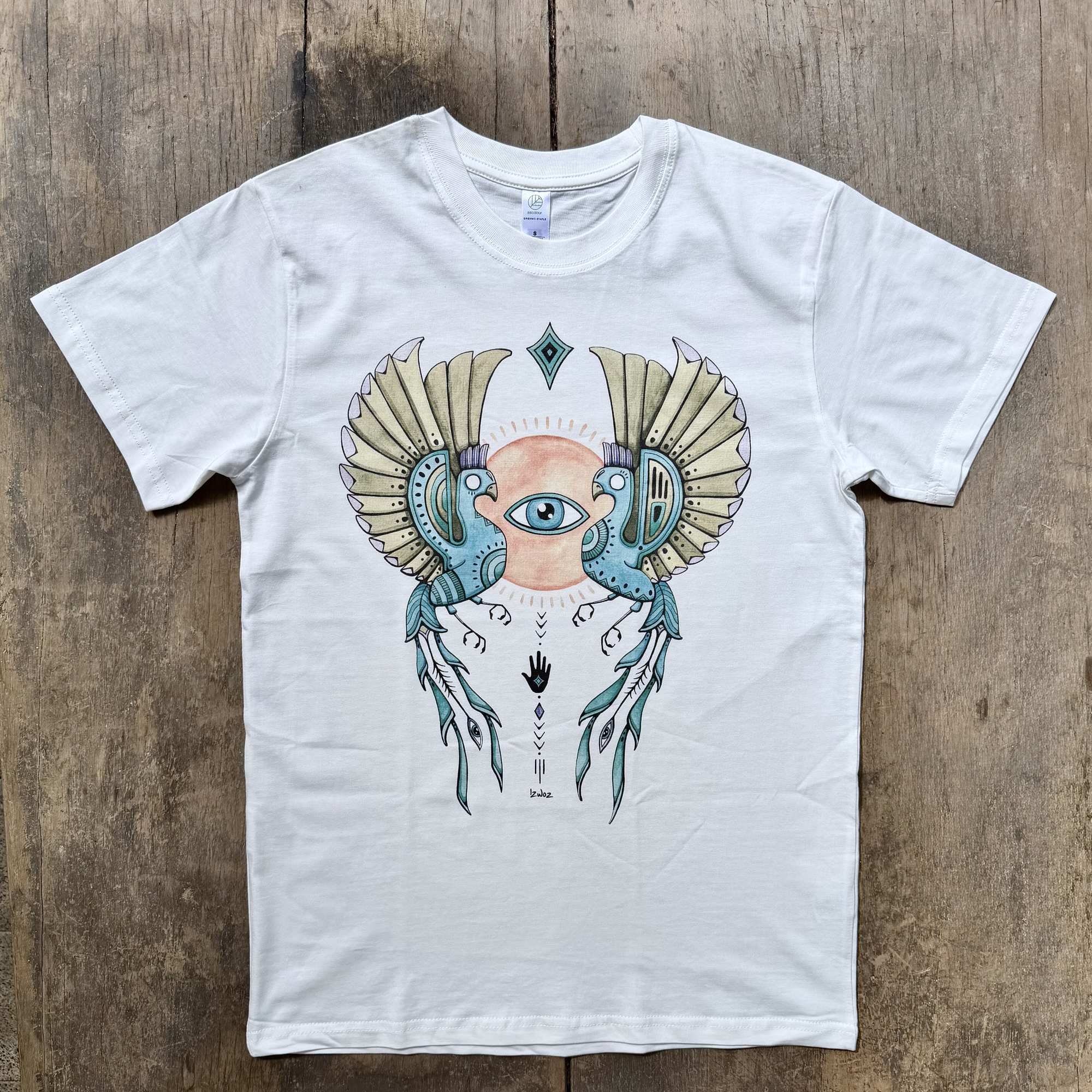 Gatekeepers Gaze Organic T-Shirt White