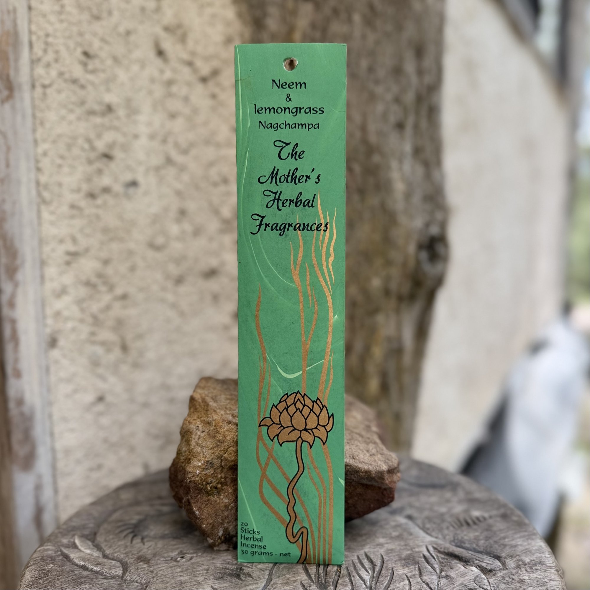 Neem & Lemongrass Nagchampa Incense