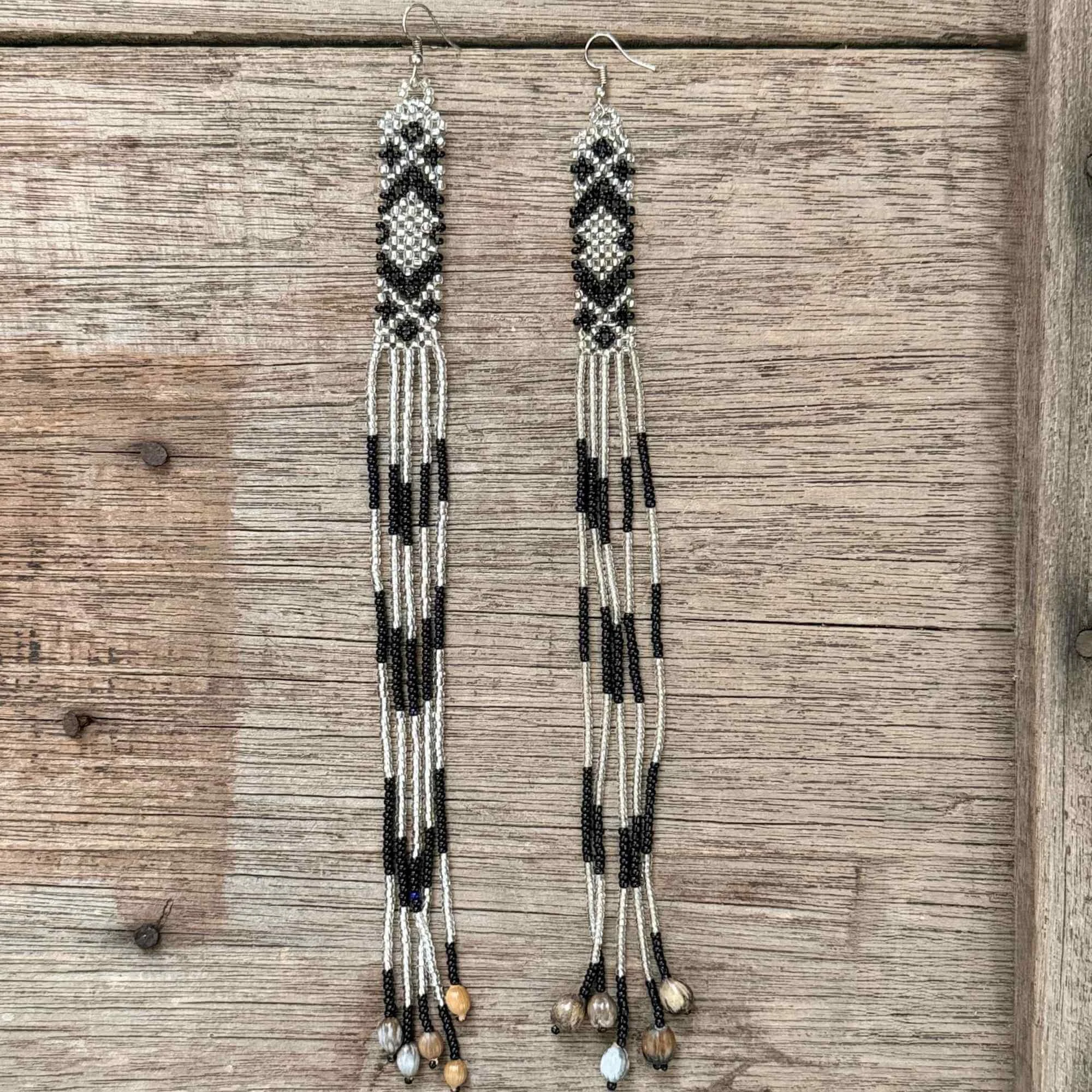 Huni Kuin Fringe Earrings