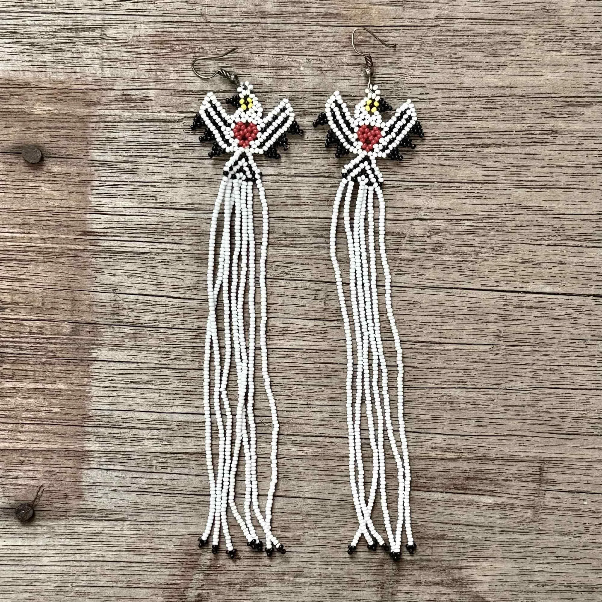 Yawanawa Eagle Earrings