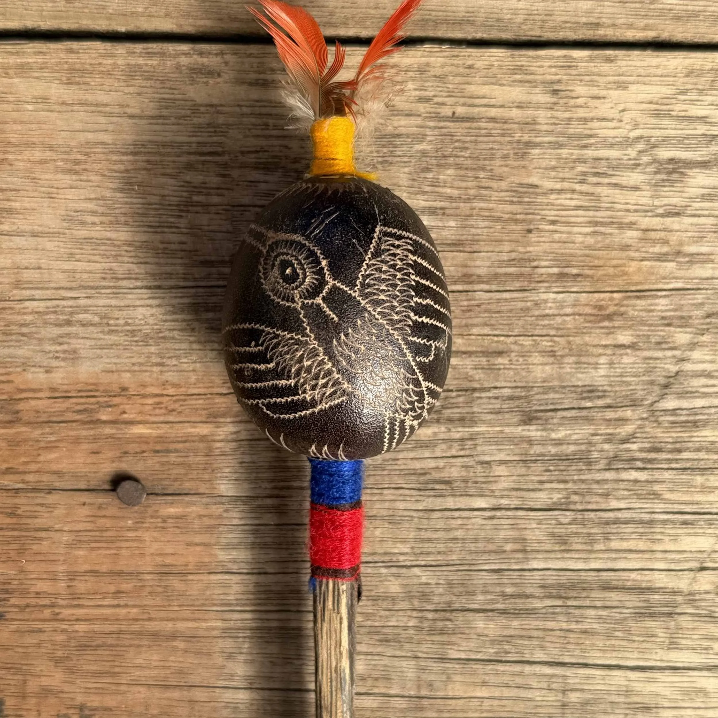 Handcrafted Peruvian Rattle