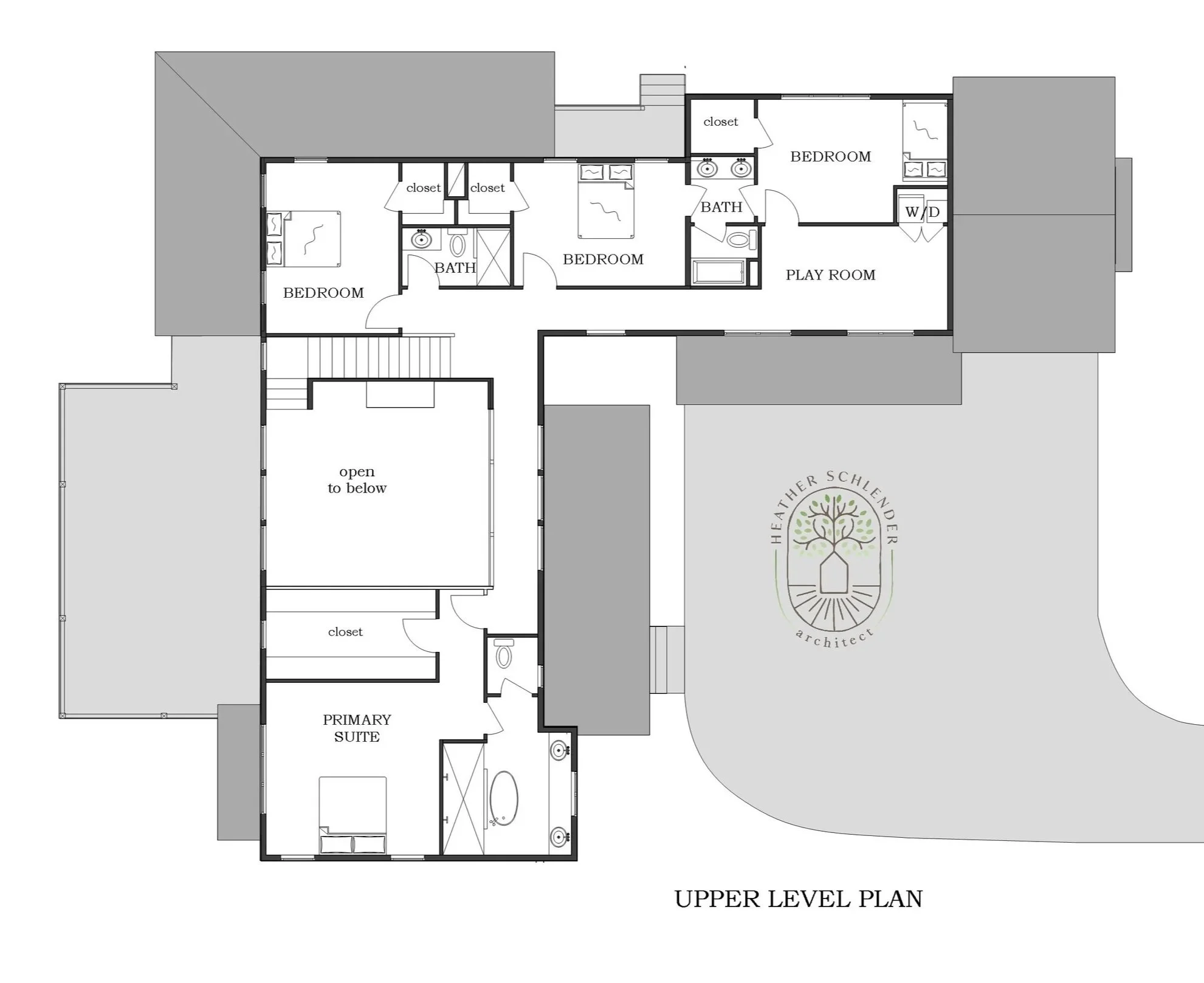 upper level plan