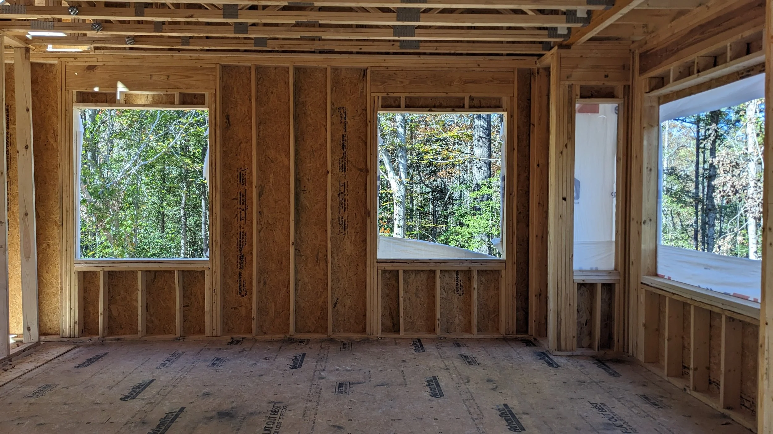 view of stove wall