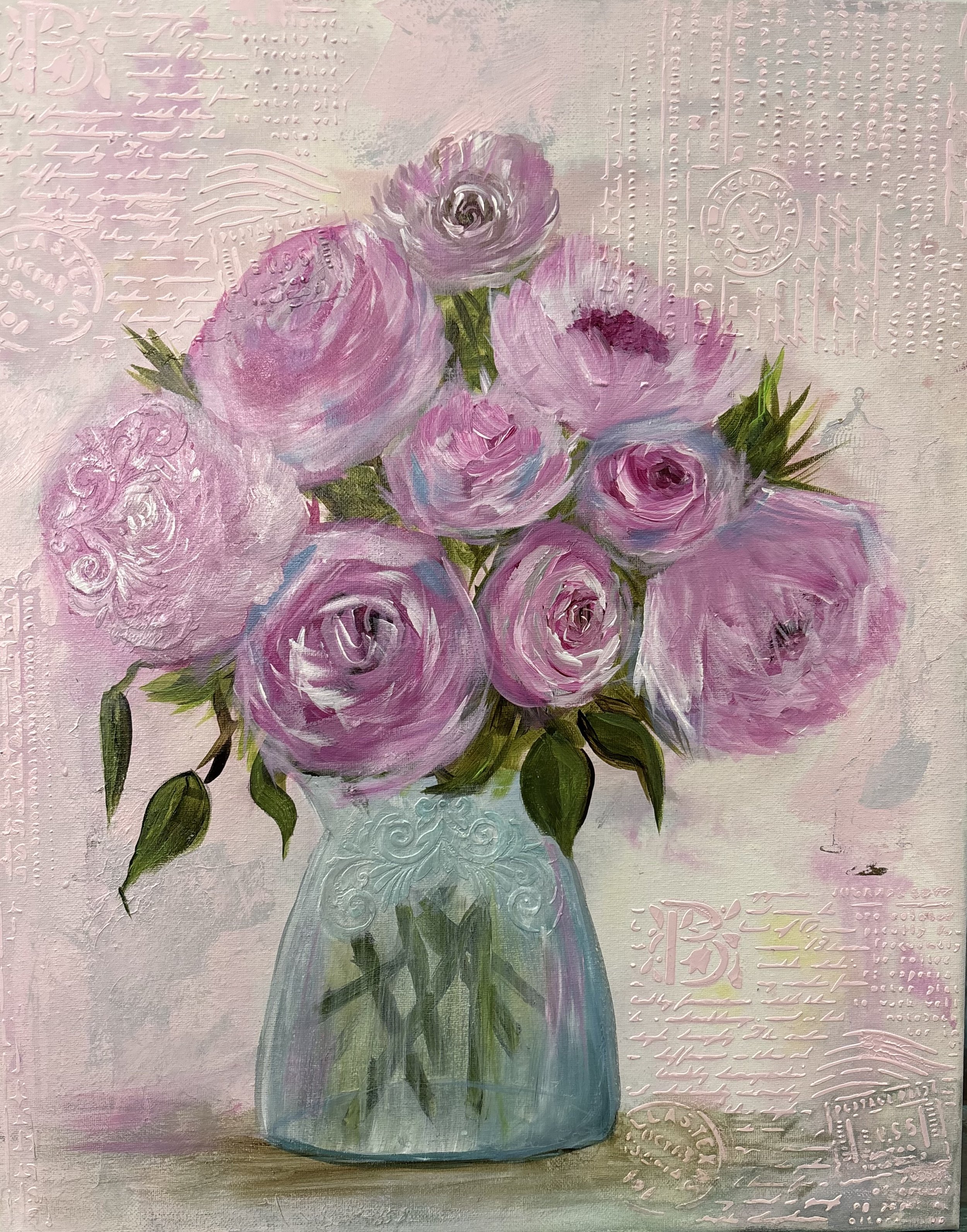 Romance 2025 | Acrylic on Canvas 16x20