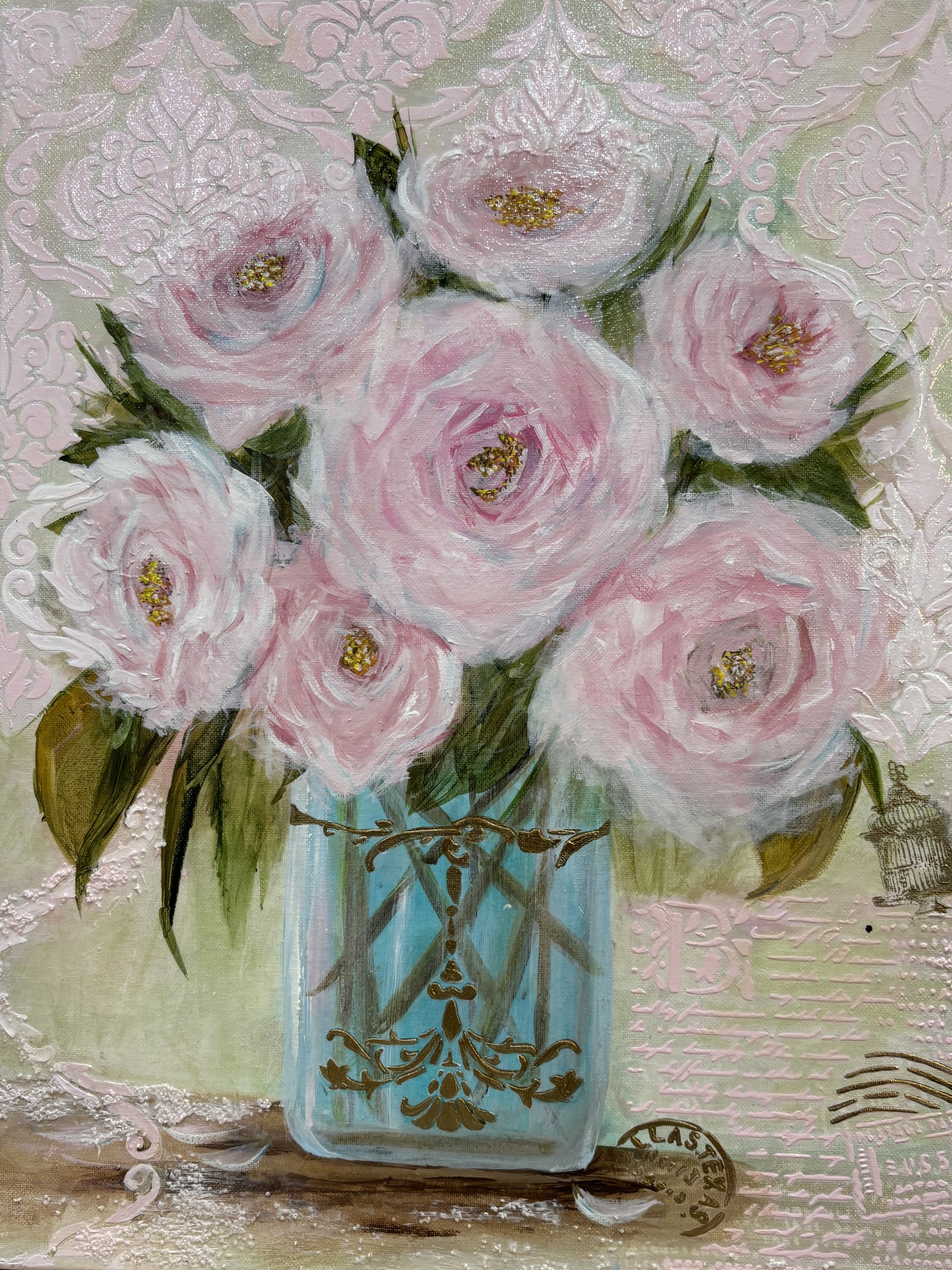 Victorian Veil 2025 | Acrylic on Canvas 16x20