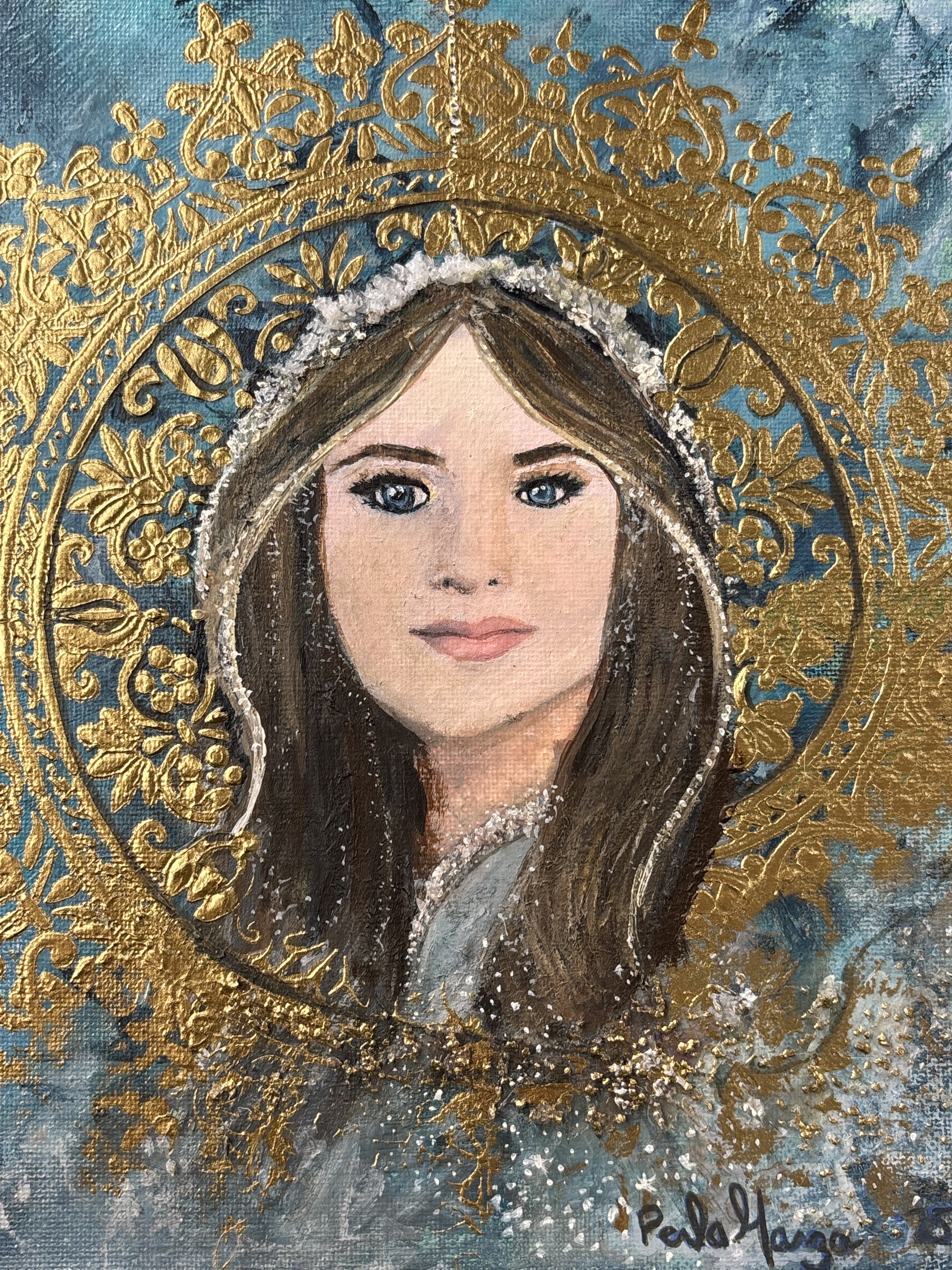 Rachel 2025 | Acrylic on canvas 8x10