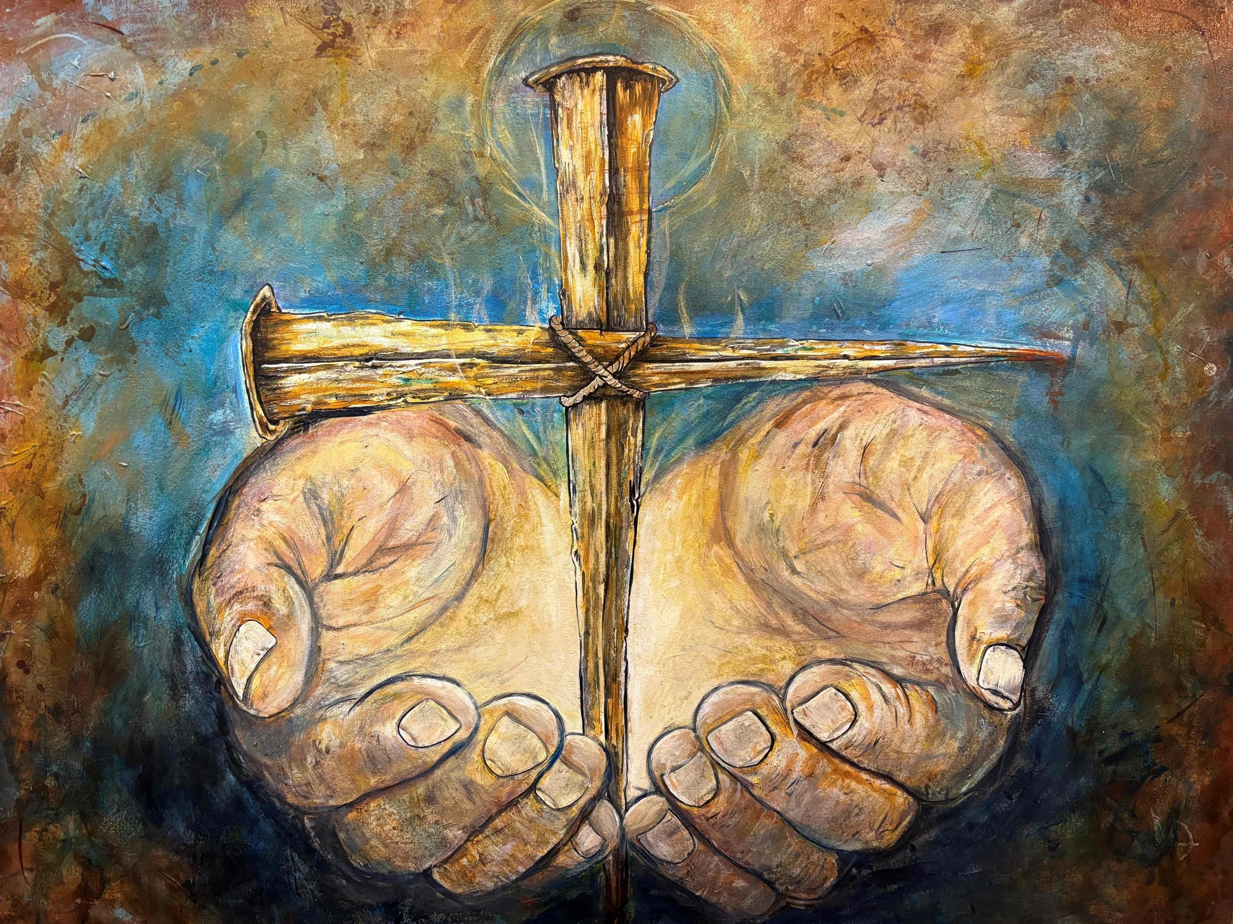 The Receipt | 30 x 40 Acrylic on Canvas