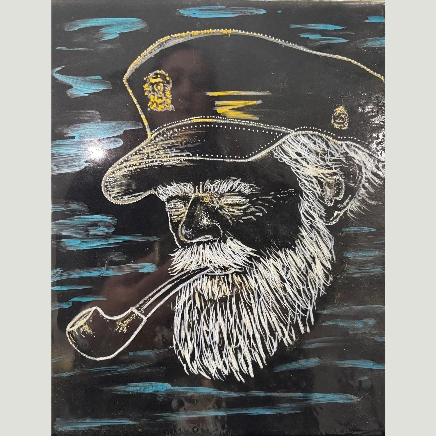 The Sea Captain | 8x10 Acrylic on Canvas