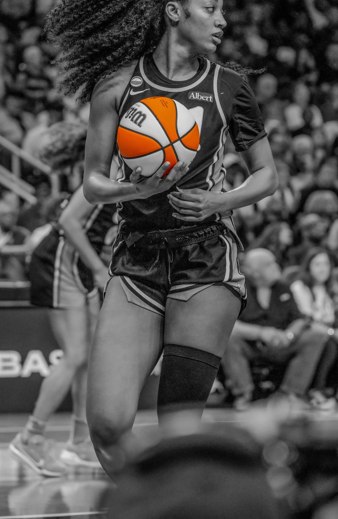 Atlanta Dream Power Forward star Angel Reese during Indian Fever rivalry at State Farm Arena, June 20, 2026.