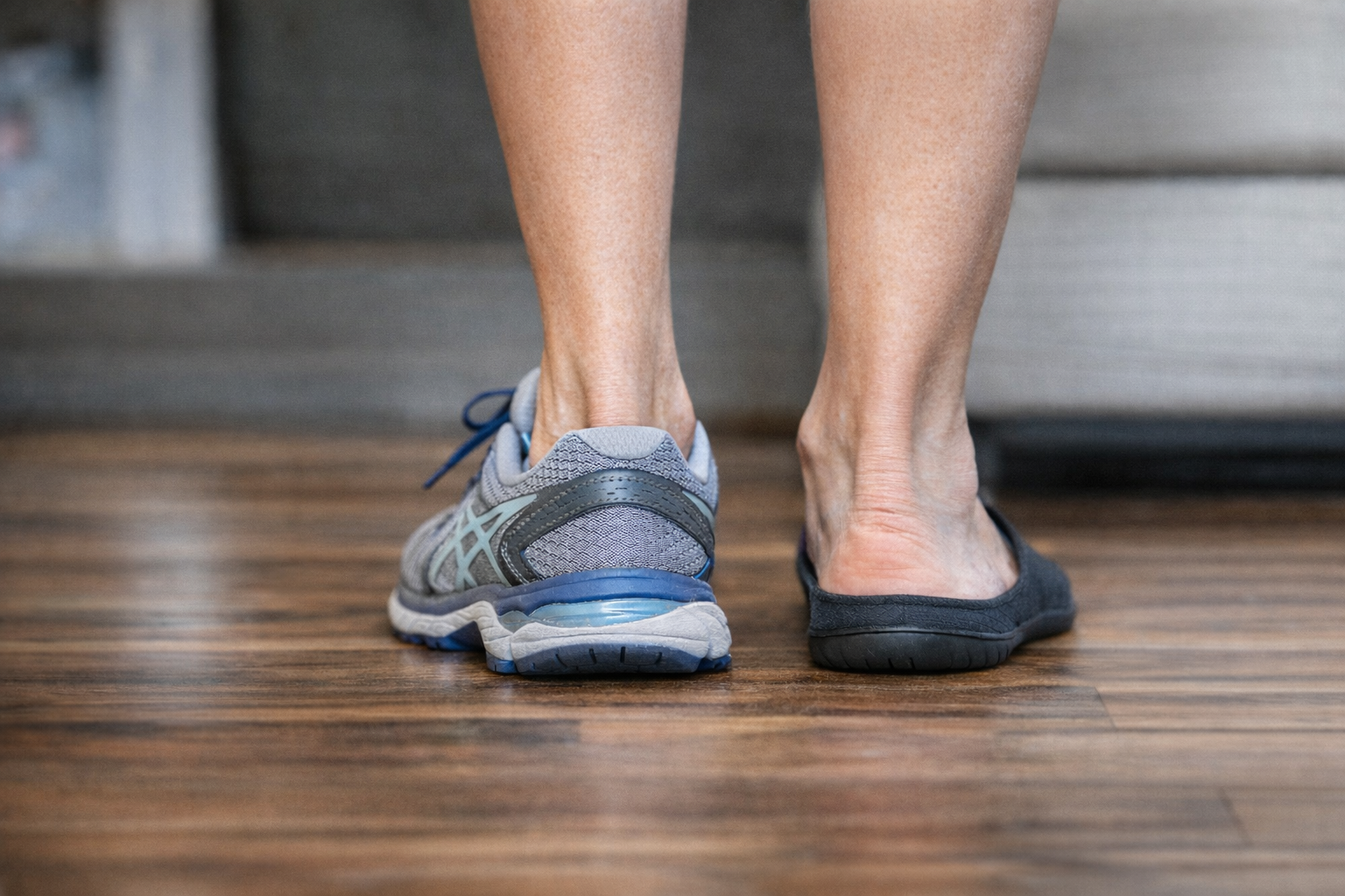 Heel Pain, Wobbles, and Walking 