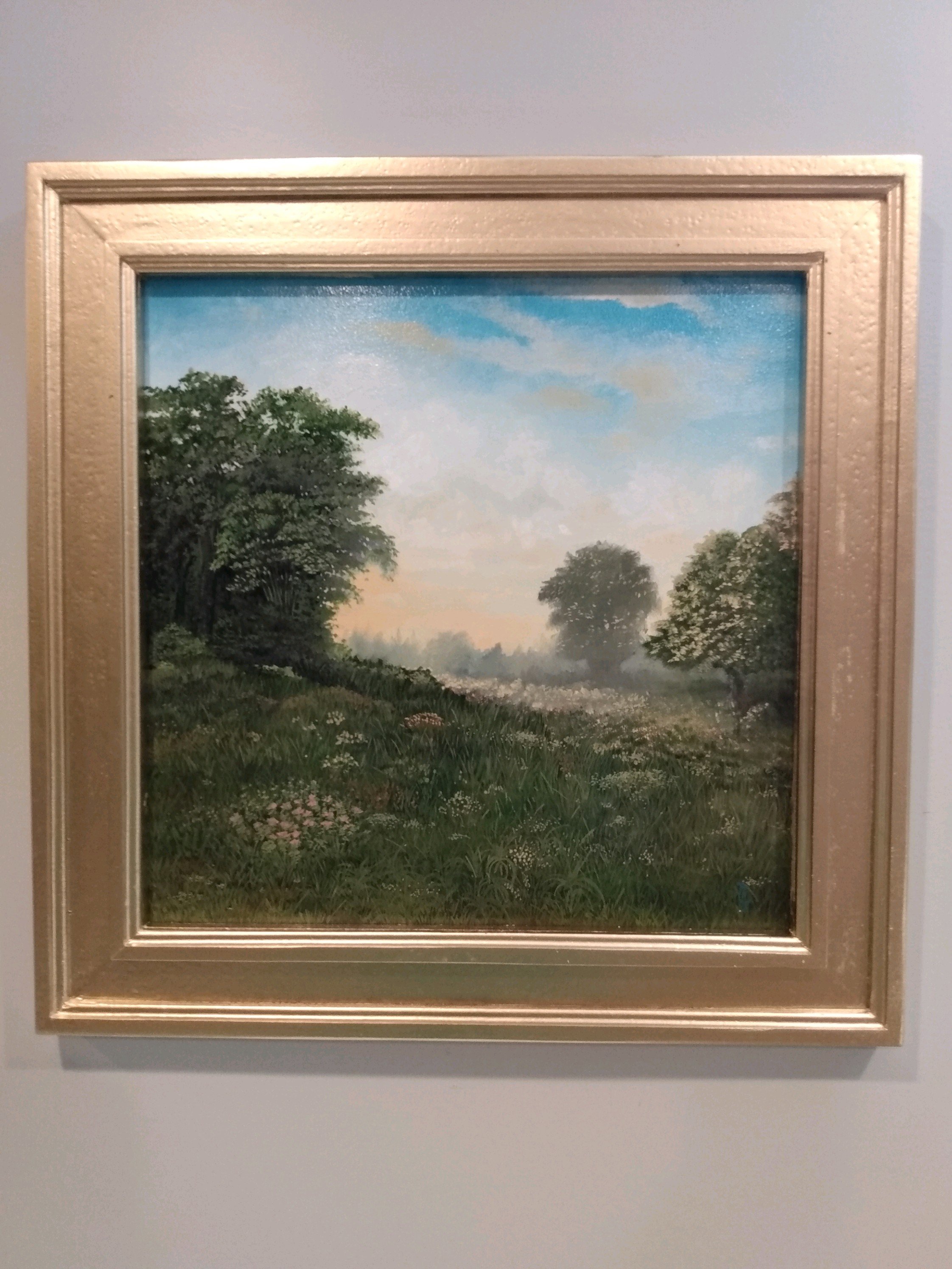 Breaking Light 15.5 x15.5 $675