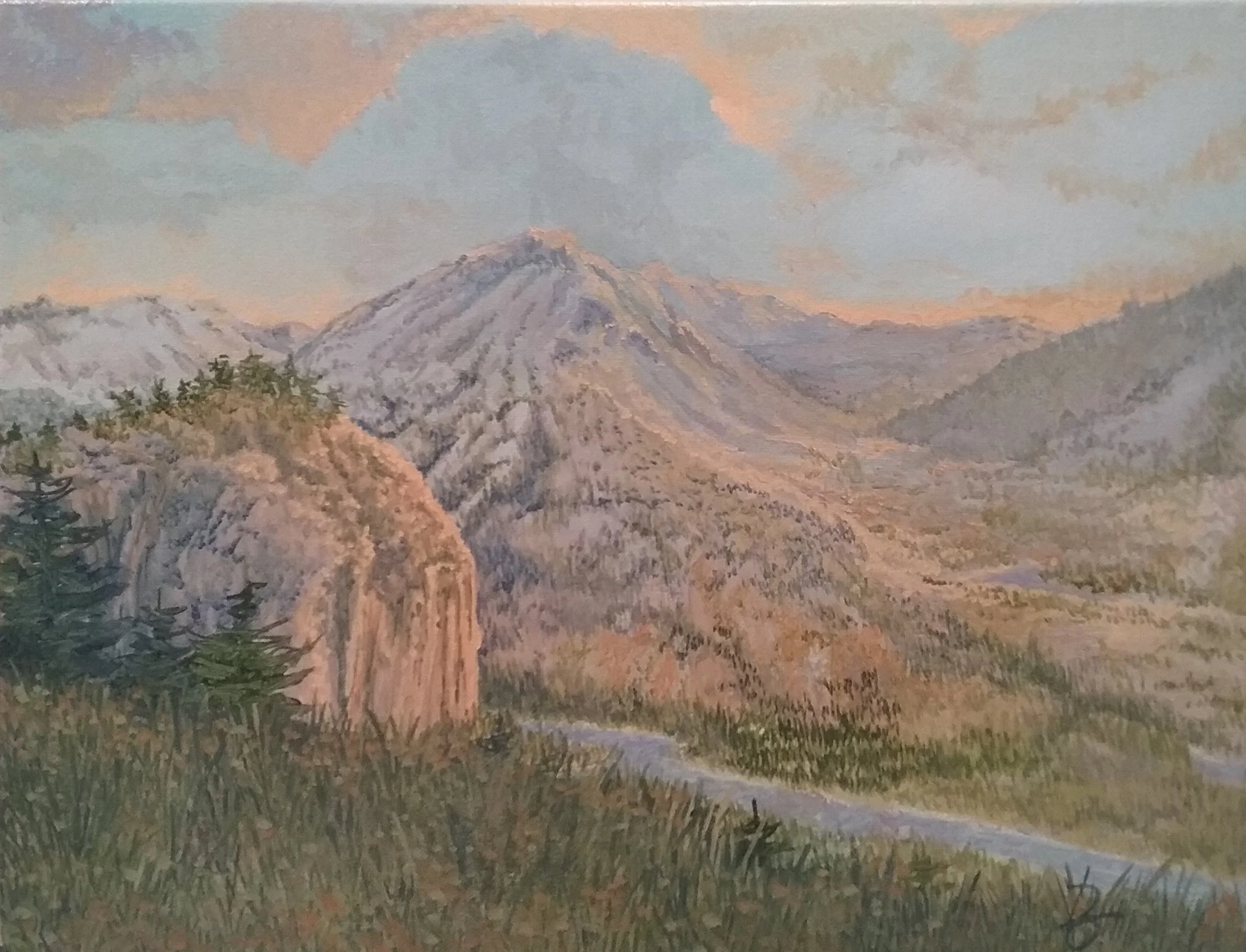 Illuminated Valley