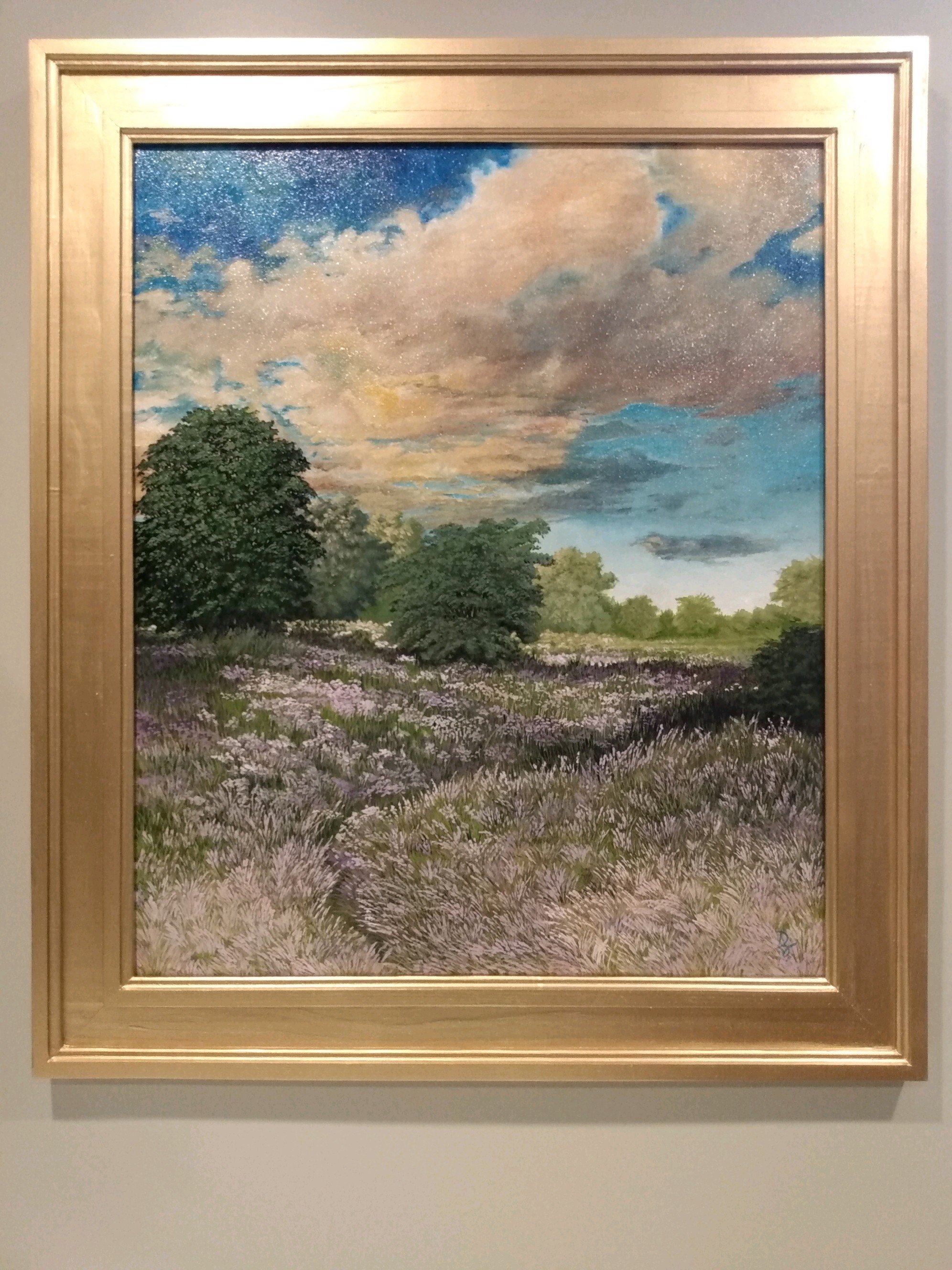 Lavender Fields 20 x 24 $800