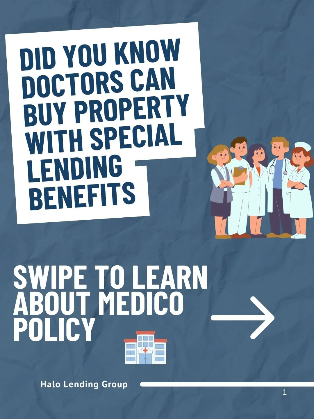 🏥 Did you know some lenders offer special home loan policies for medical professionals?

These policies can include benefits like higher borrowing capacity and reduced LMI, helping doctors and other healthcare professionals enter the property market