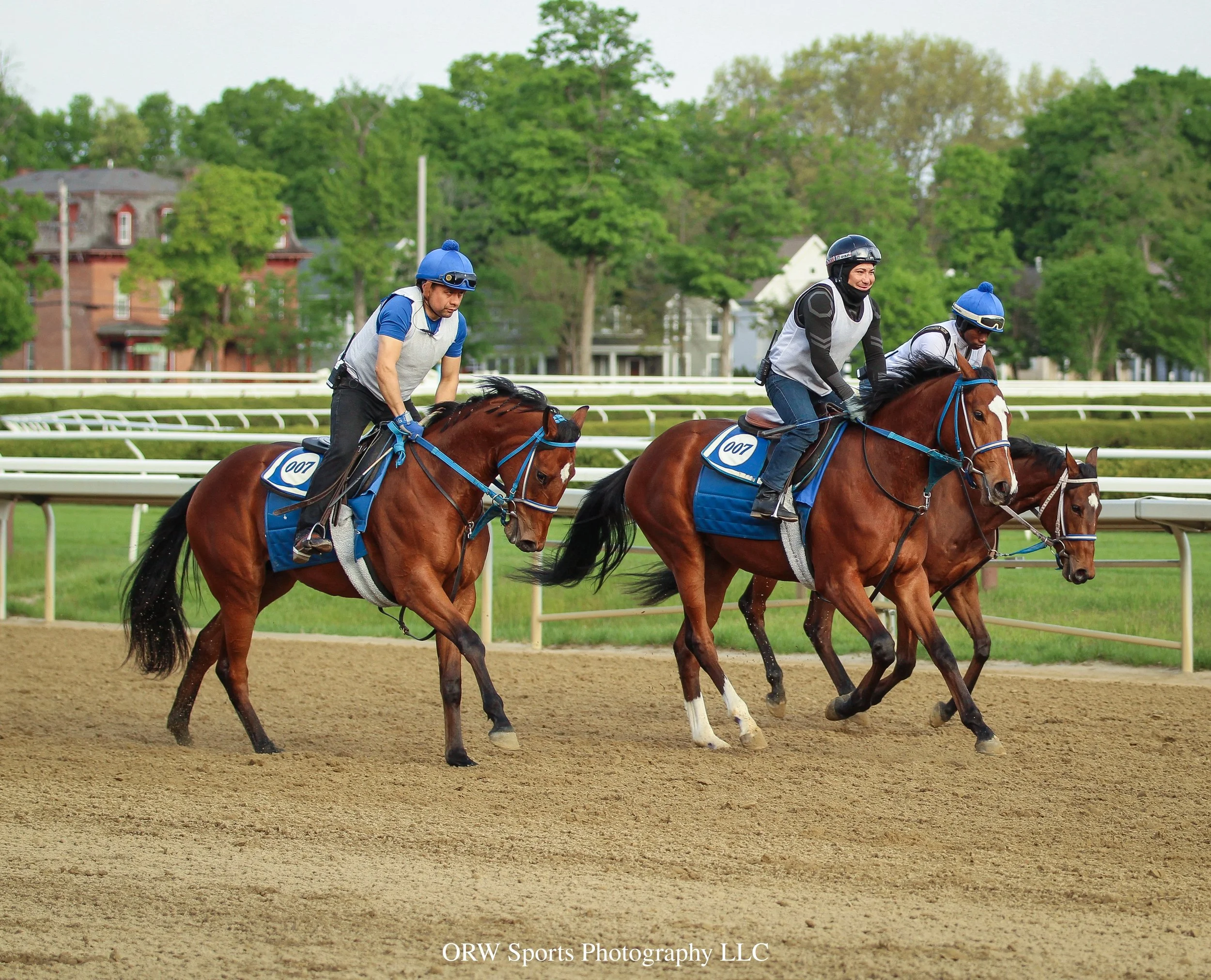 Brandini '24, Tiz Justice, and Aleste '24
