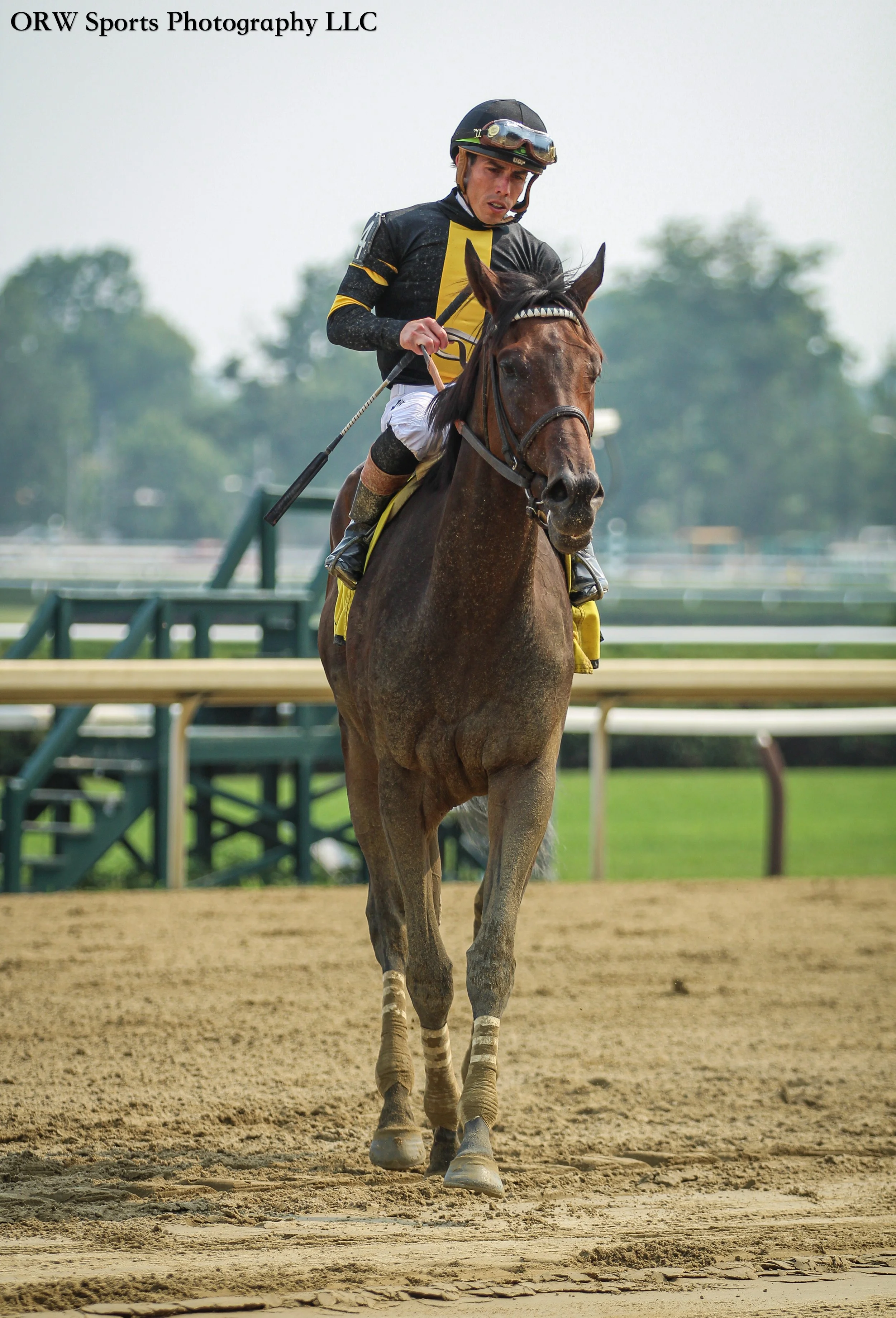 Irad Ortiz Jr and Ati Girl 