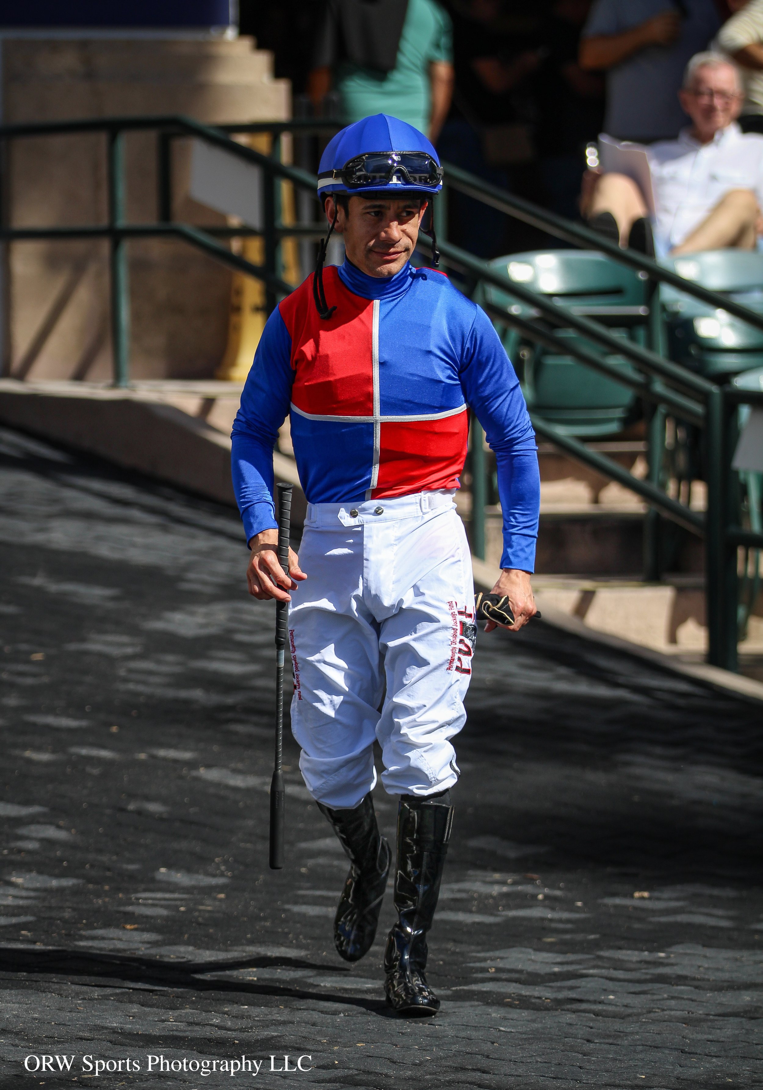 Junior Alvarado {silks unknown} 