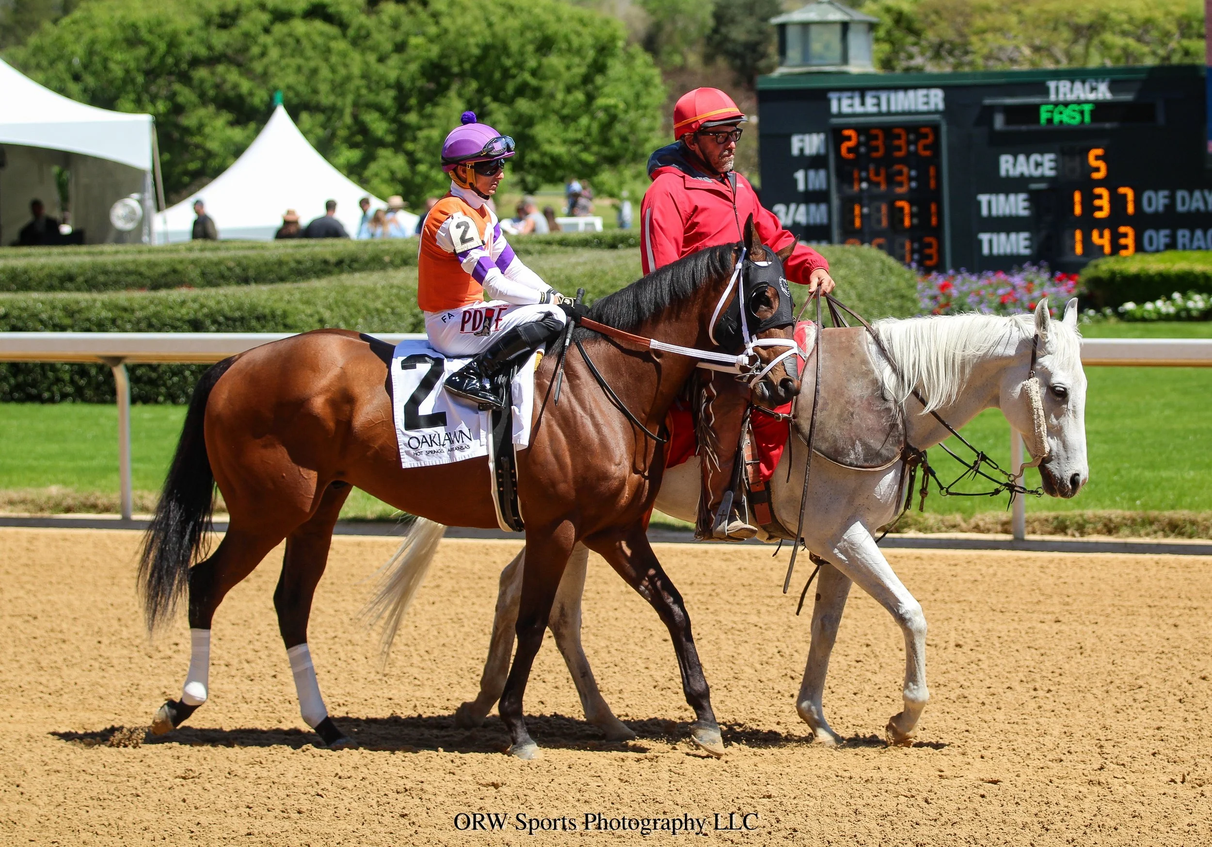 This is it! I've given him a pep talk, and the entire team, and many fans, of course, are rooting for him. Weeks, even months, of preparation that a team puts into a horse all lead up to 2 minutes. It's 270's time to shine. 