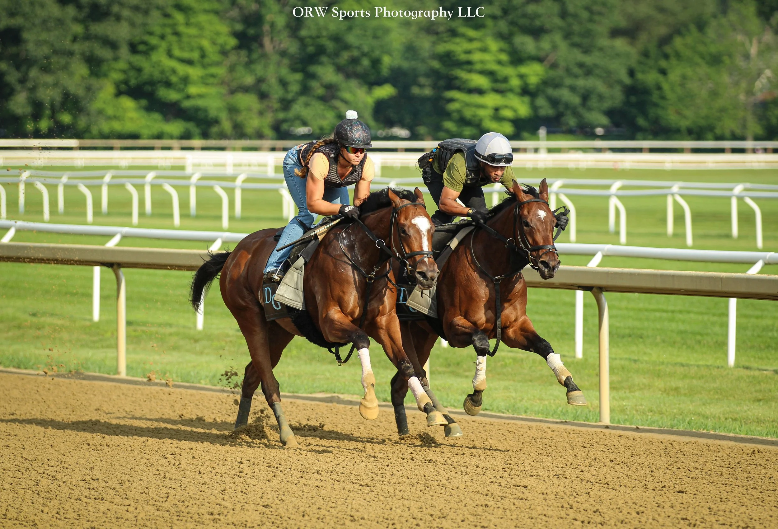 Danny Gargan Trainees. Kendrick Carmouche aboard on the right 