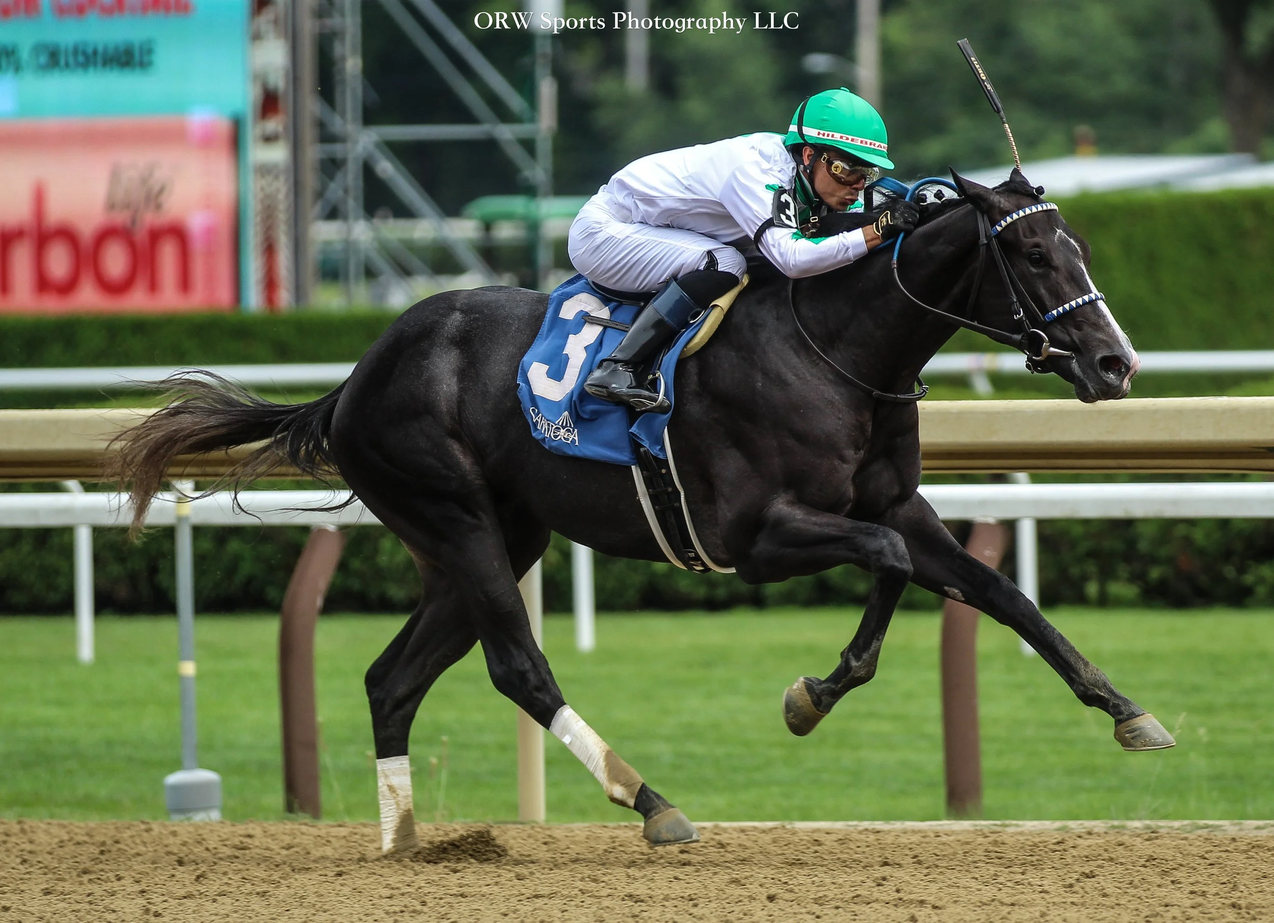 Twinkle Town and Jose Ortiz take the Grade 2 Saratoga Special Stakes. 