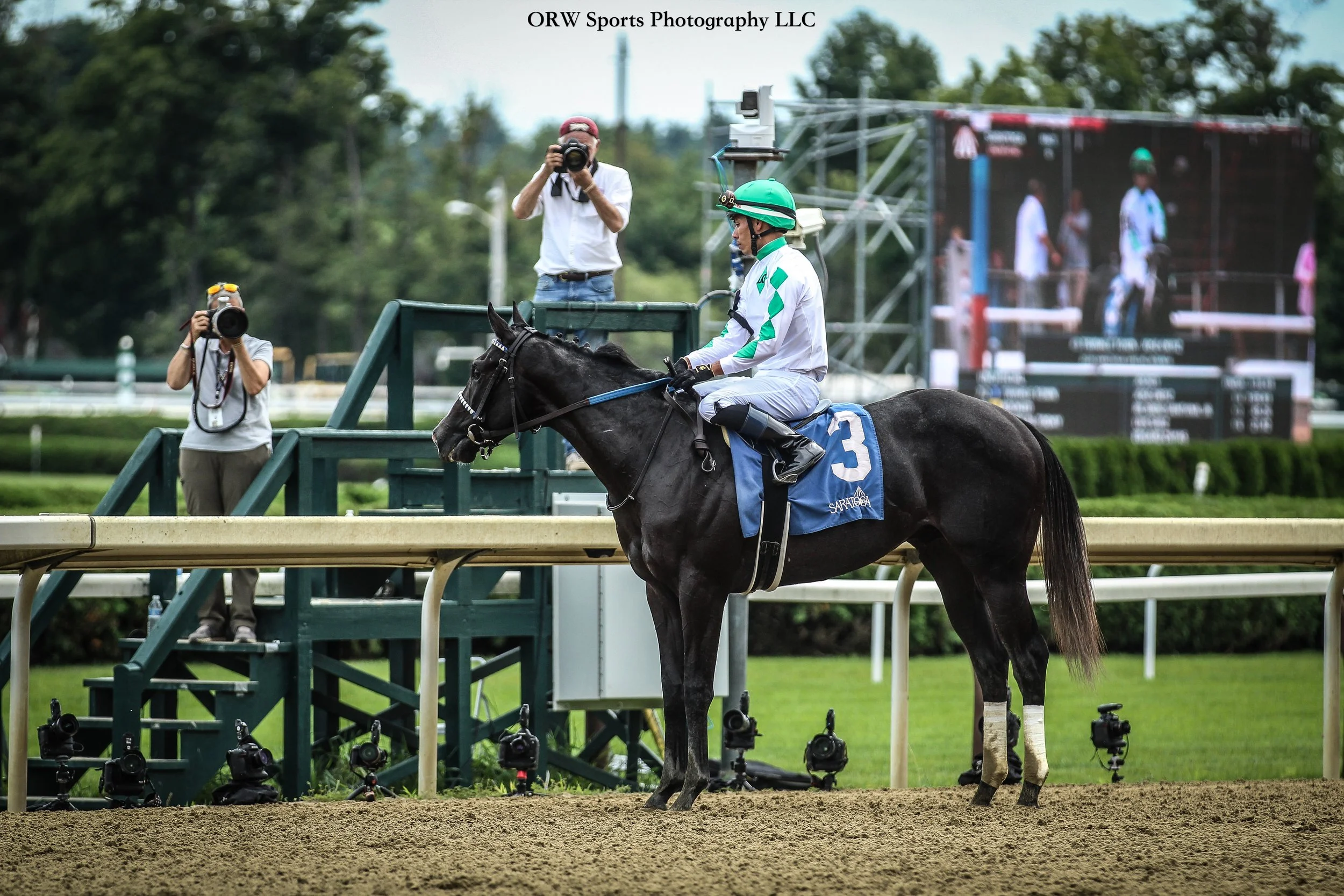 The colt by Take Charge Indy remains undefeated. 