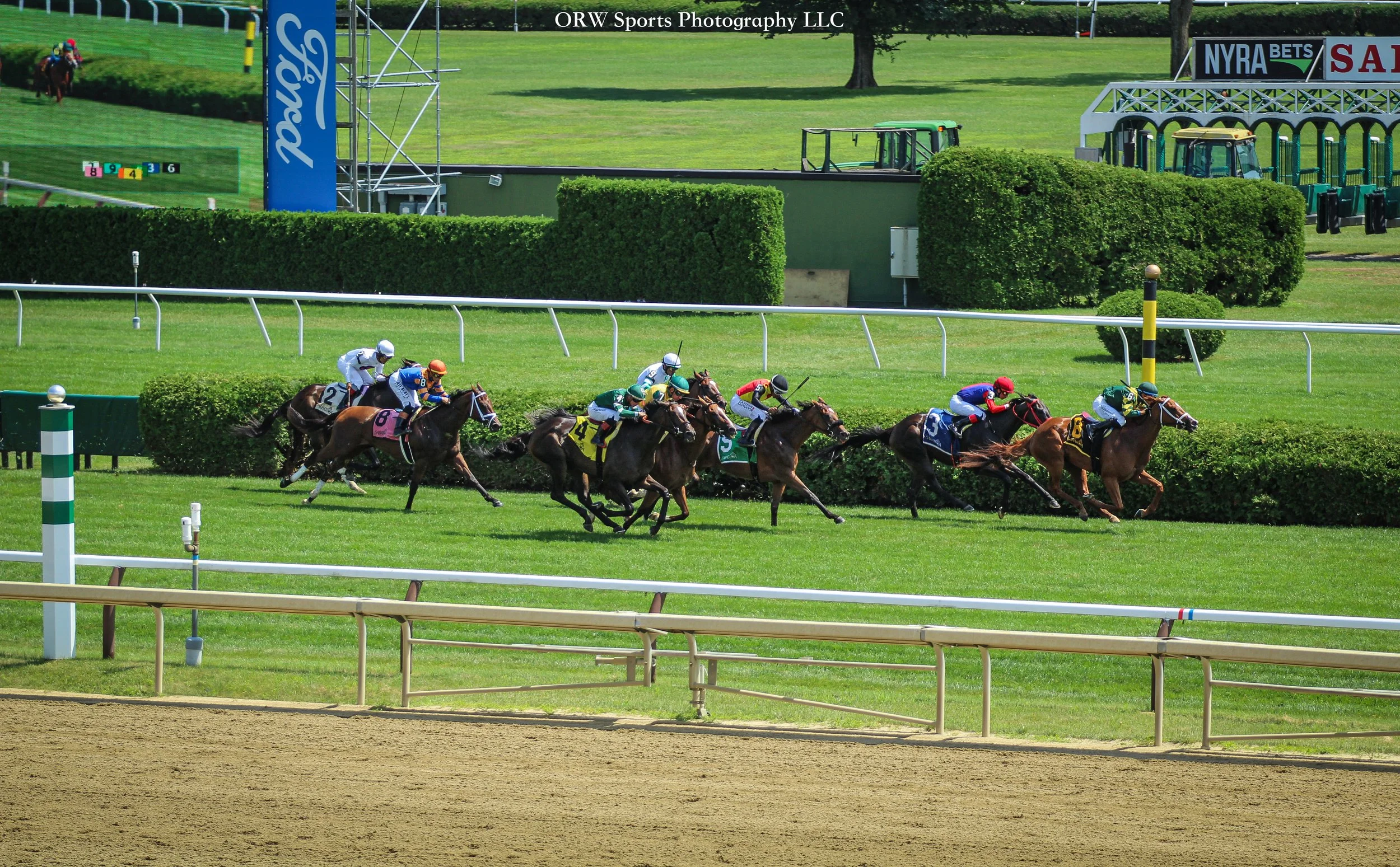 Race 4. This race ended in a dead heat