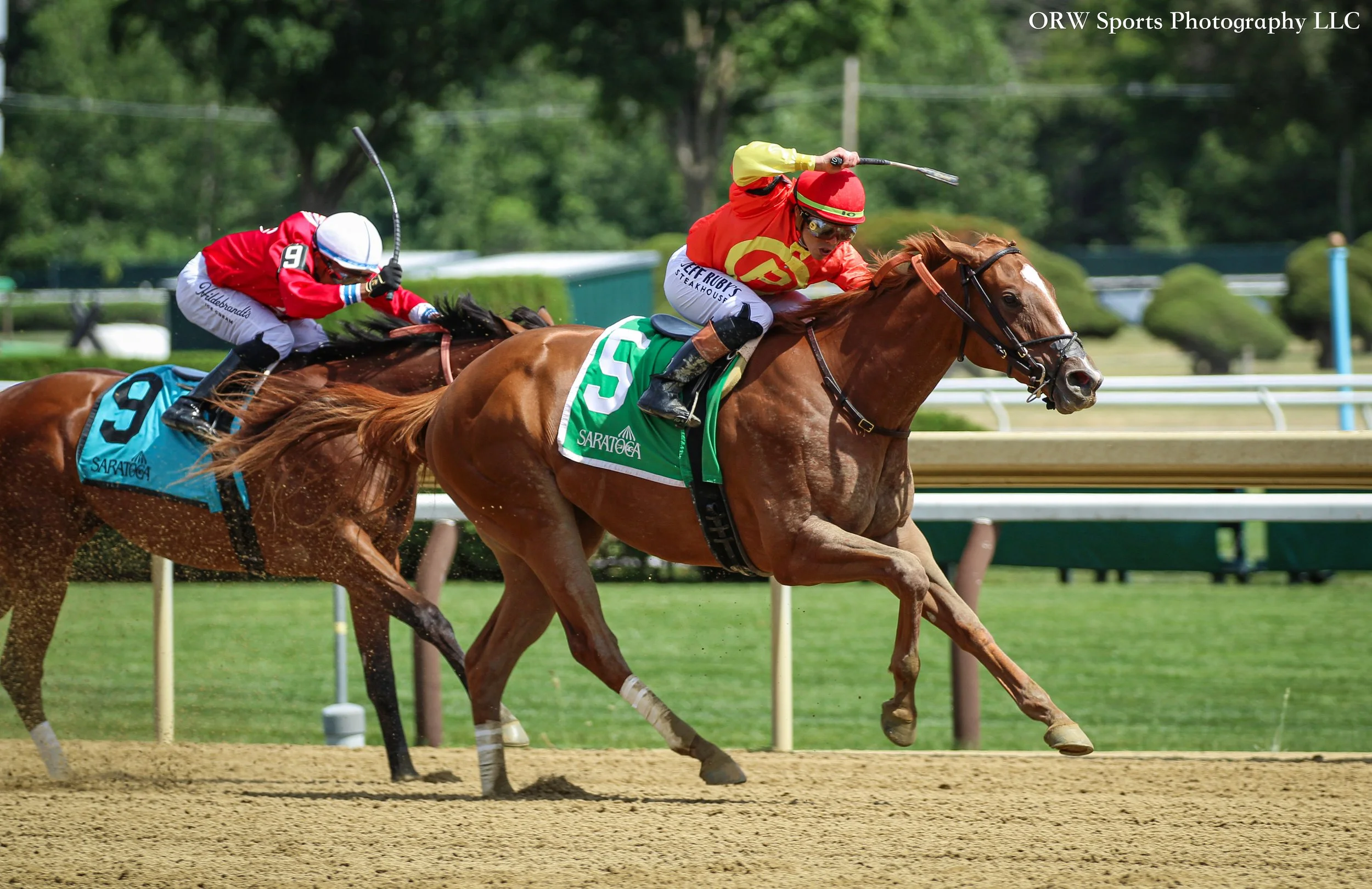 Lexi's Charm wins on debut with Irad Ortiz Jr aboard