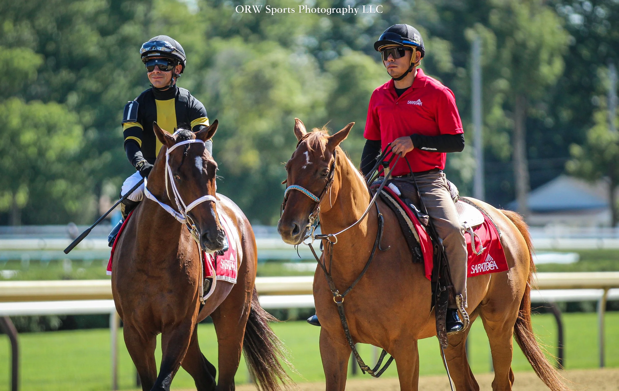 Ed Charles and Junior Alvarado