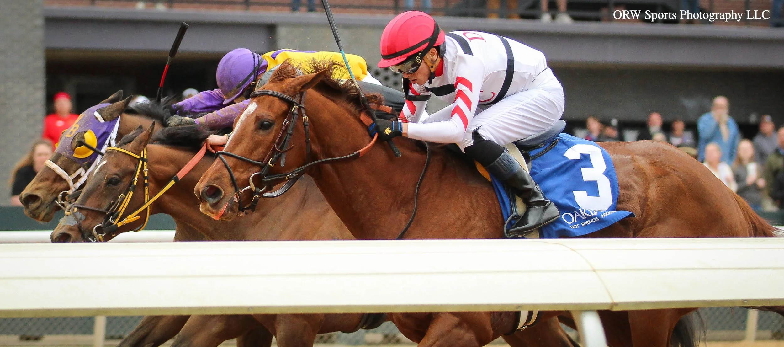 Inca Empire and Joseph Bealmear on the rail 
