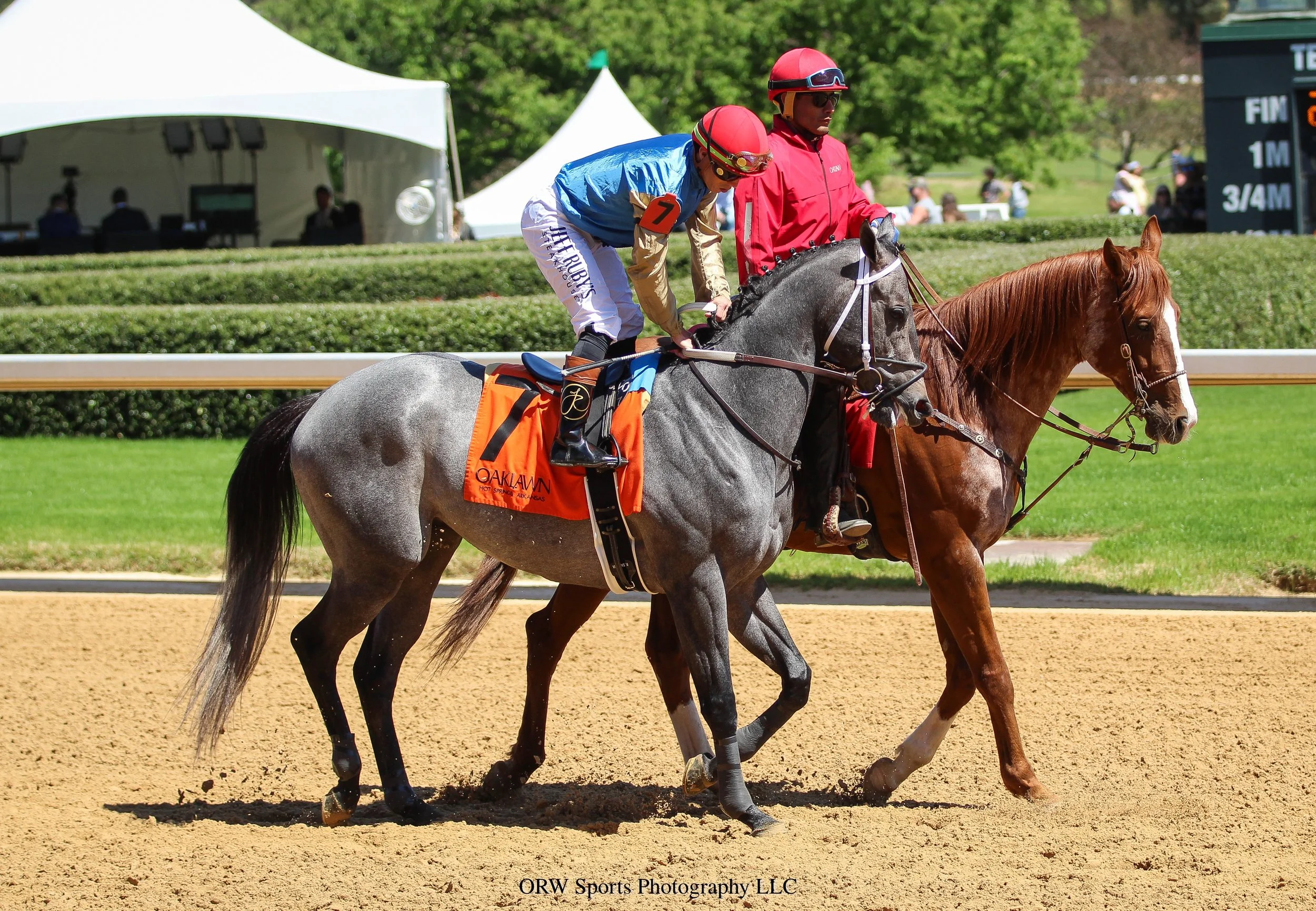 Noble Affair and Irad Ortiz Jr 