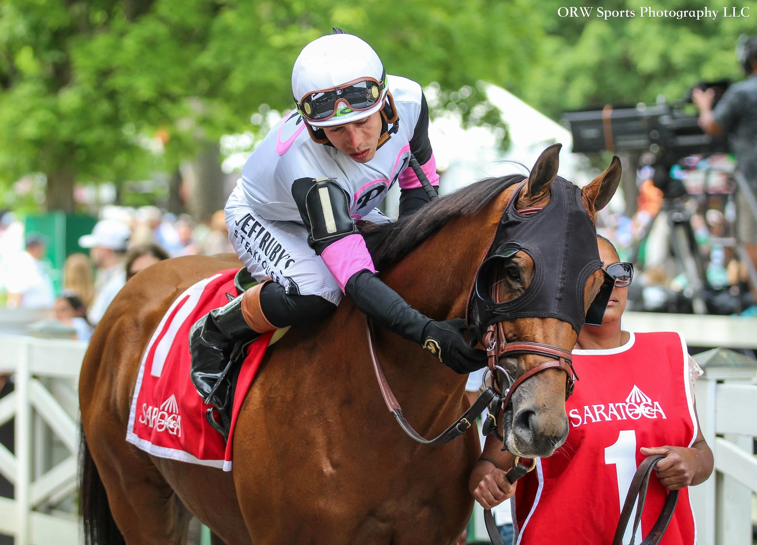 Mischevious Angel and Irad Ortiz Jr 