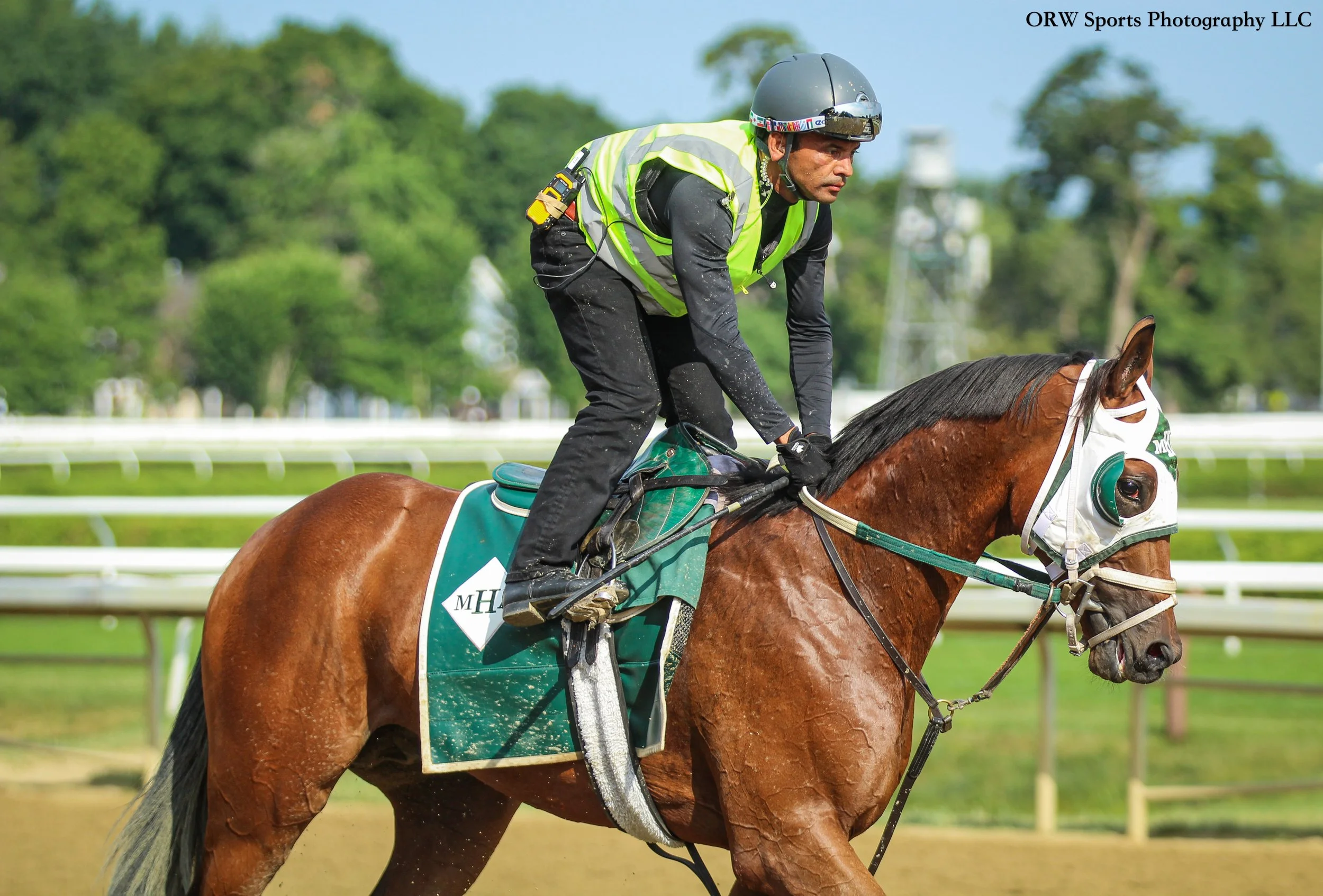 Mark Hening Trainee. Jose Lezcano aboard. 