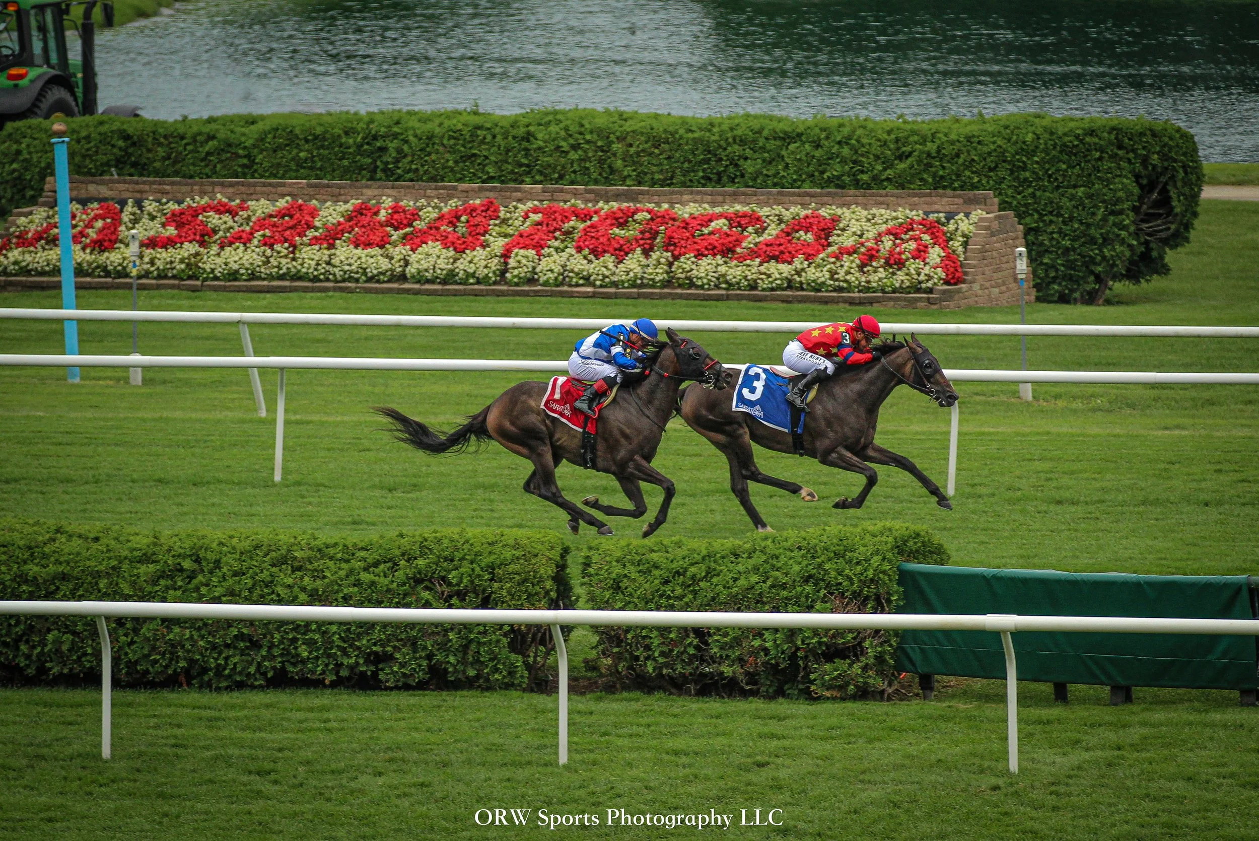 Chummers runs down A Little At First to take the Cab Calloway 