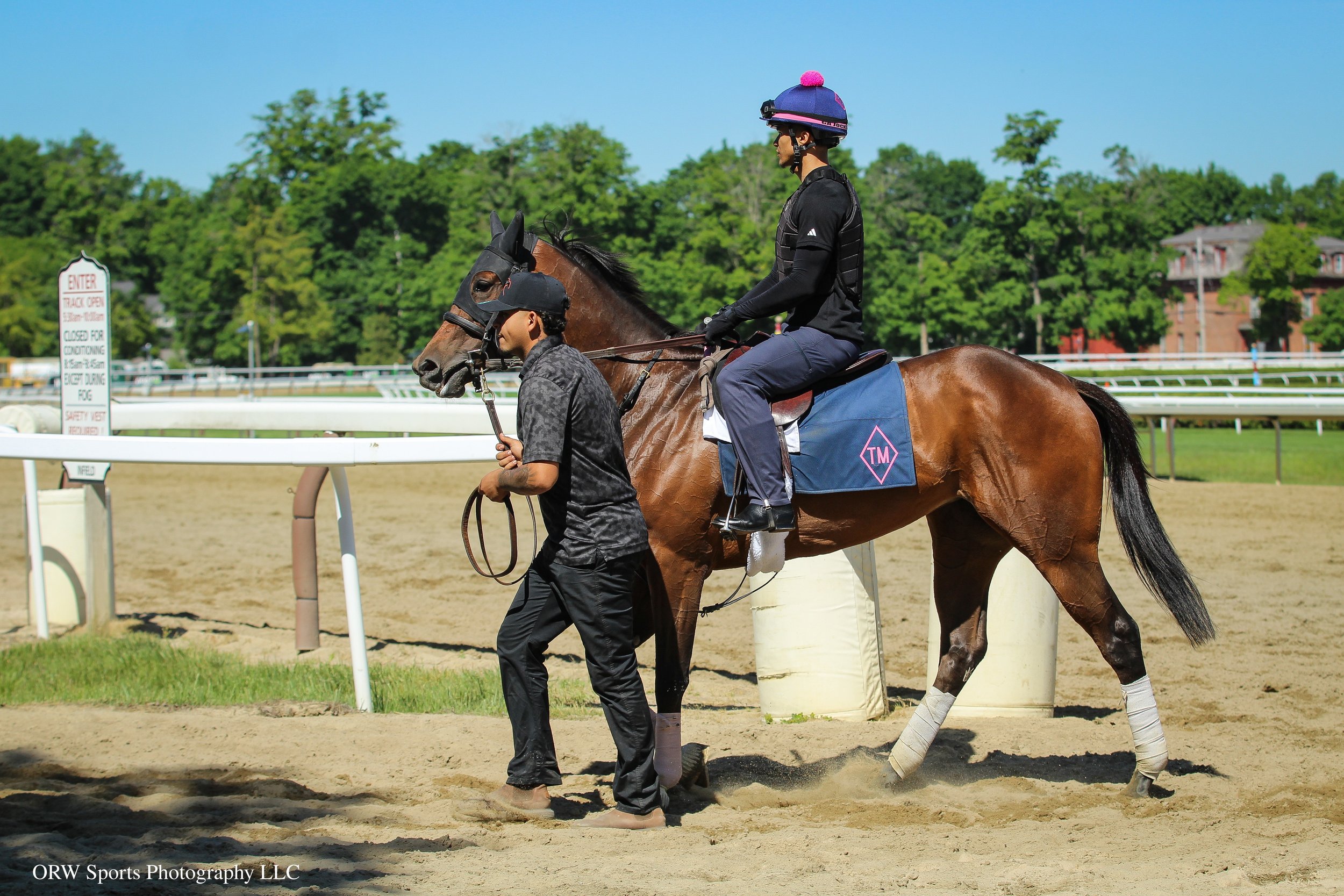 The three-year-old filly will be making her second start for trainer Tom Morley, and owners First Rodeo Racing, BAG Racing, etc. on June 4th. 