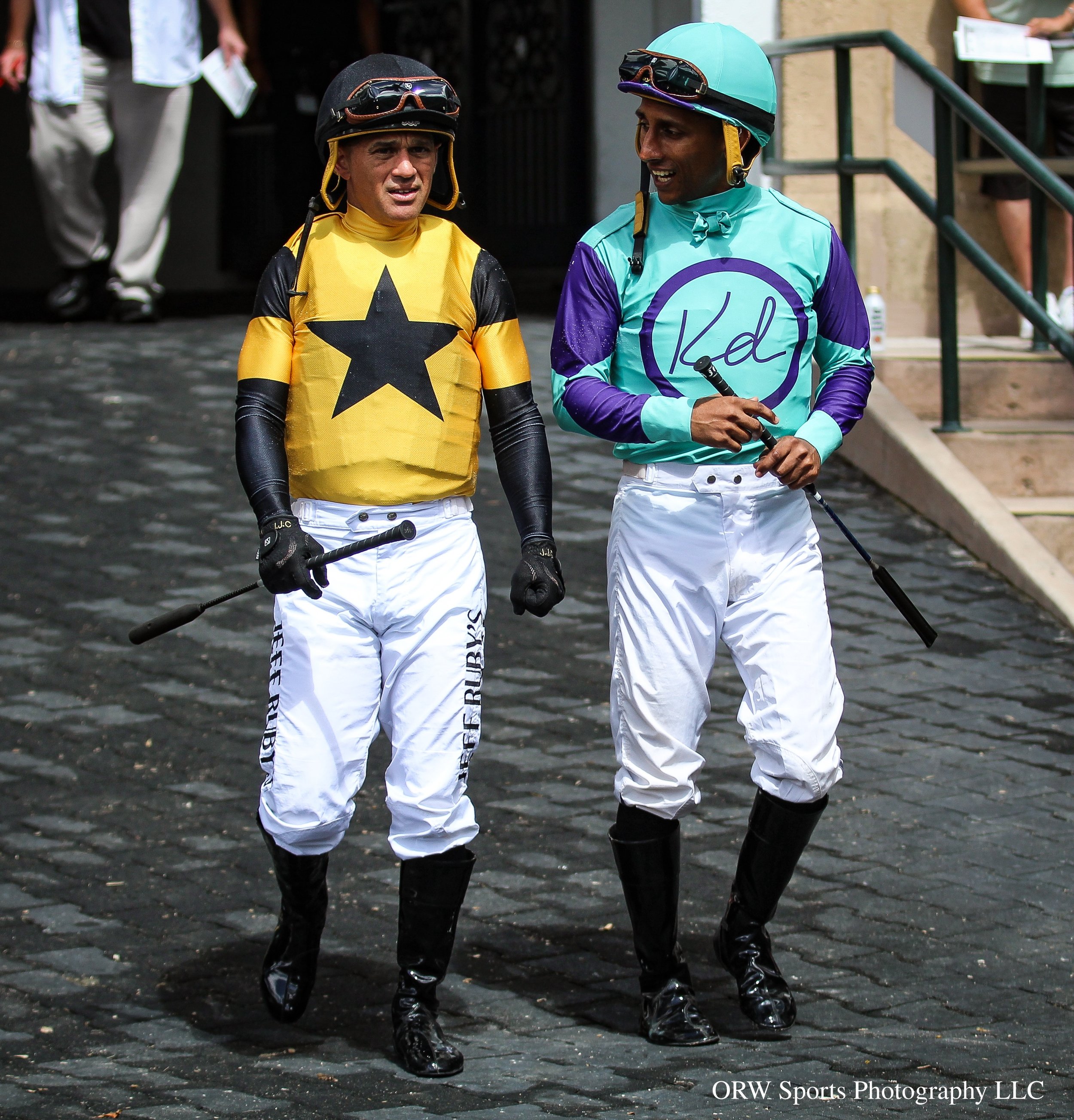 Javier Castellano and Rajiv Maragh 