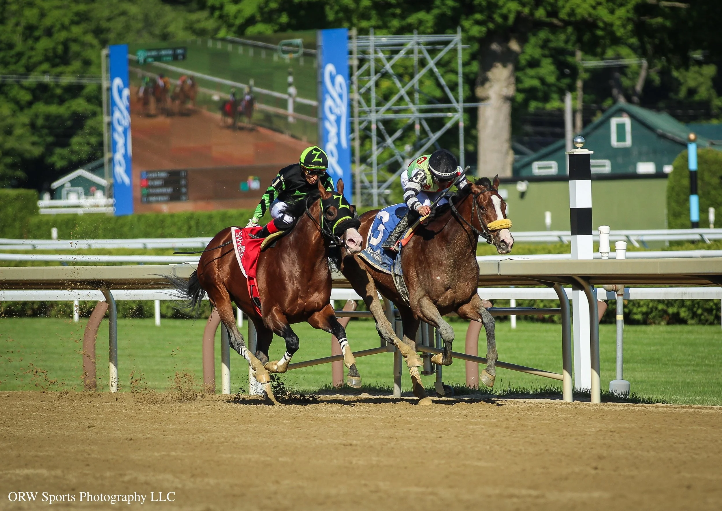 Dr. Kraft and Alan Turing battle it out in the Commentator Stakes