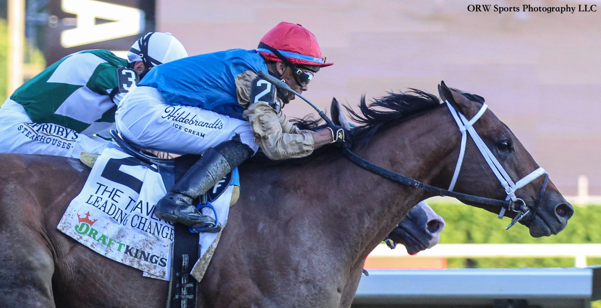 Leading Change and Manny Franco take the Grade 1 Travers Stakes in an upset for trainer Brad Cox. 